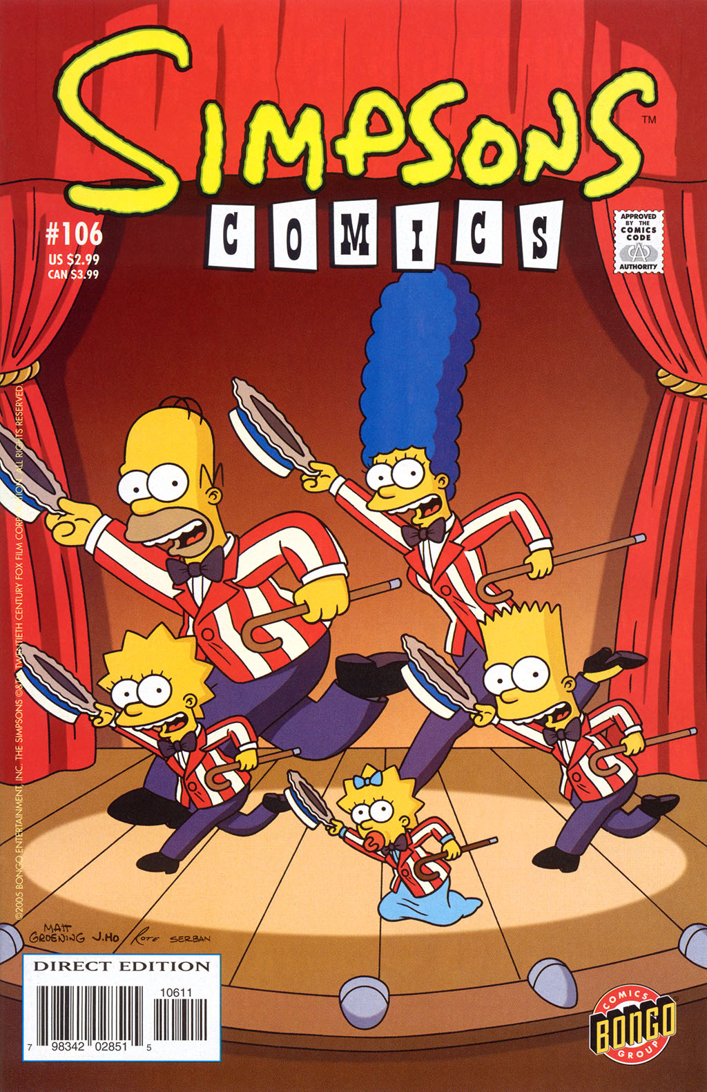 Simpsons Comics Issue #106 - Page 1
