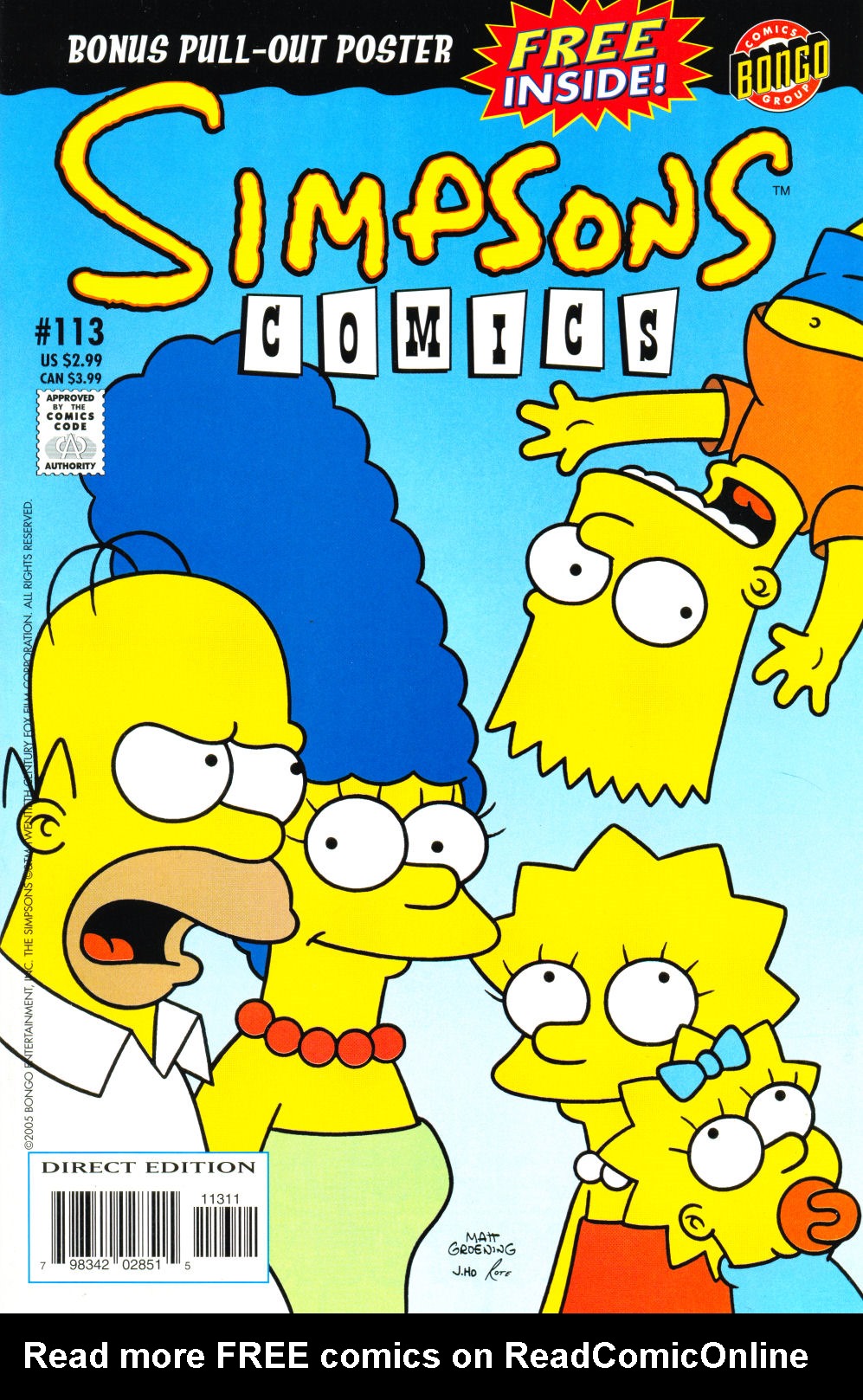 Simpsons Comics Issue #113 - Page 1