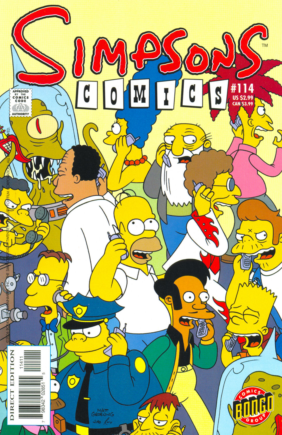 Simpsons Comics Issue #114 - Page 1