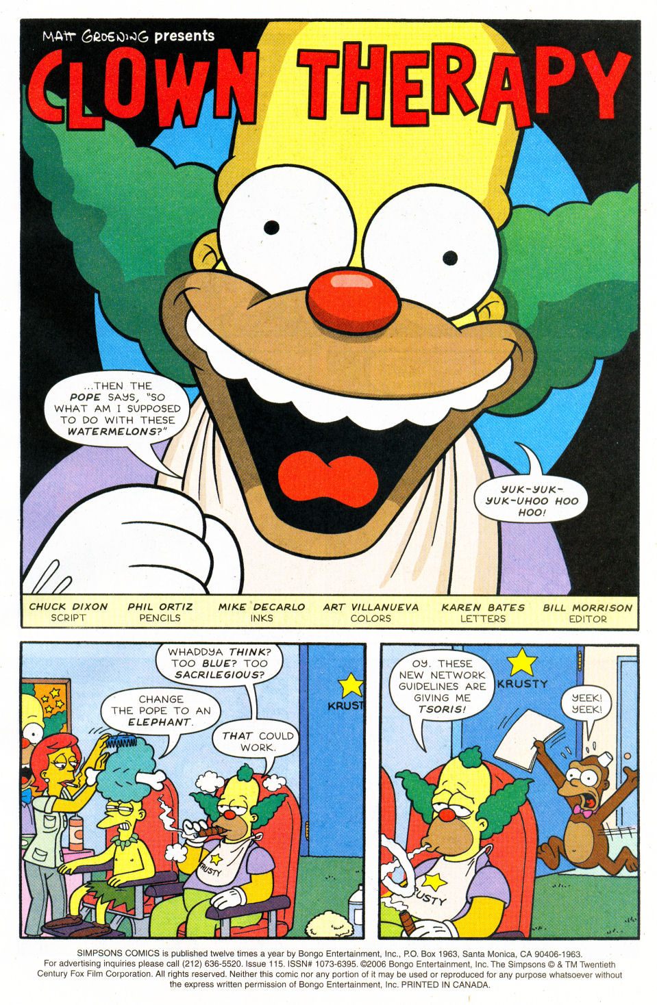 Simpsons Comics Issue #115 - Page 2