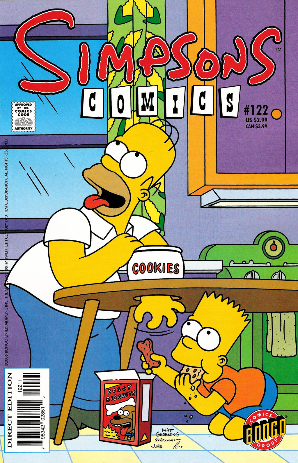 Simpsons Comics Issue #122 - Page 1