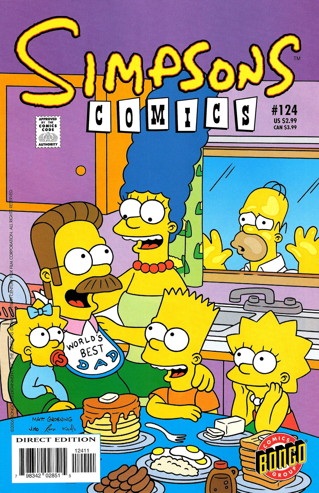 Simpsons Comics Issue #124 - Page 1