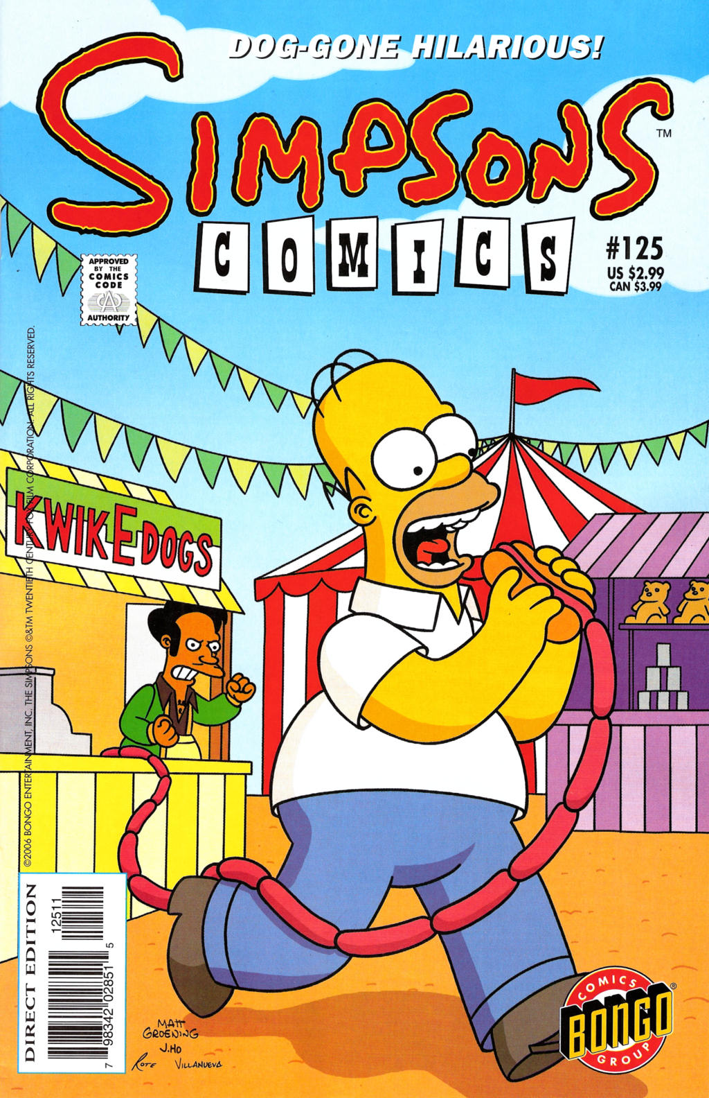 Simpsons Comics Issue #125 - Page 1