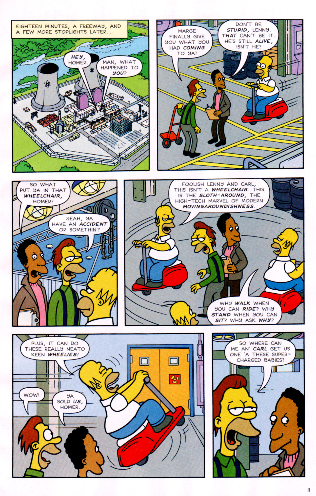 Simpsons Comics Issue #129 - Page 11