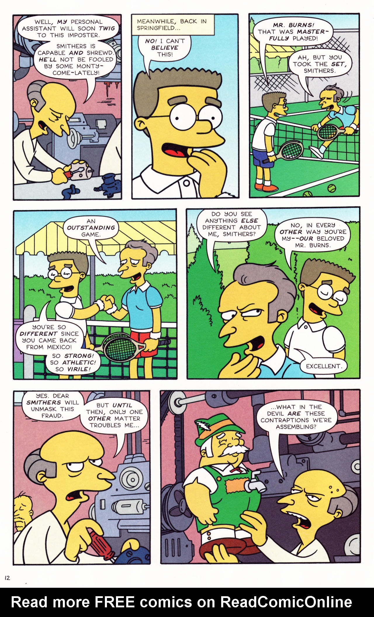 Simpsons Comics Issue #132 - Page 12