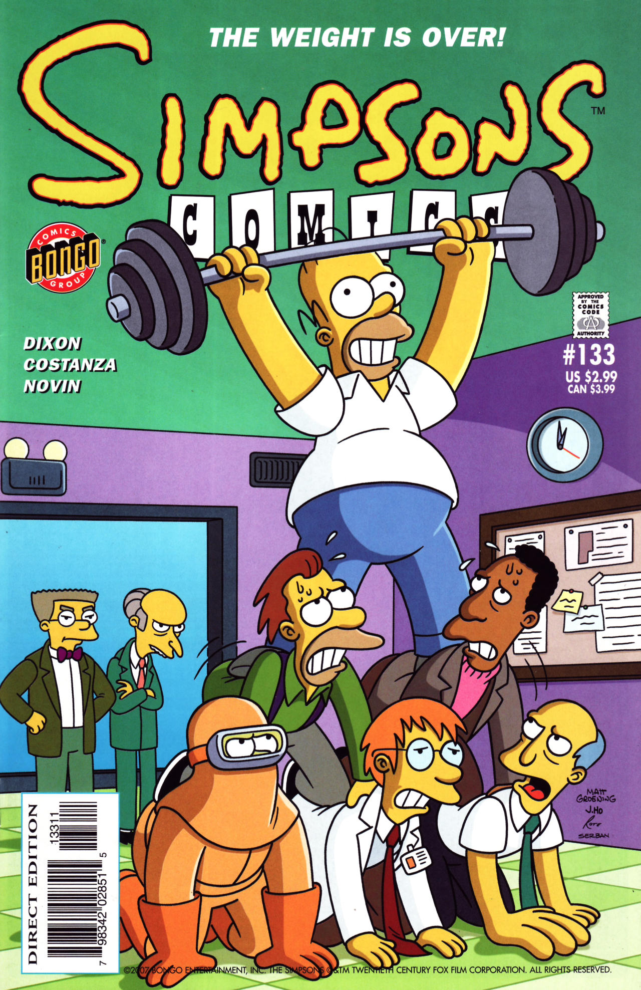 Simpsons Comics Issue #133 - Page 1