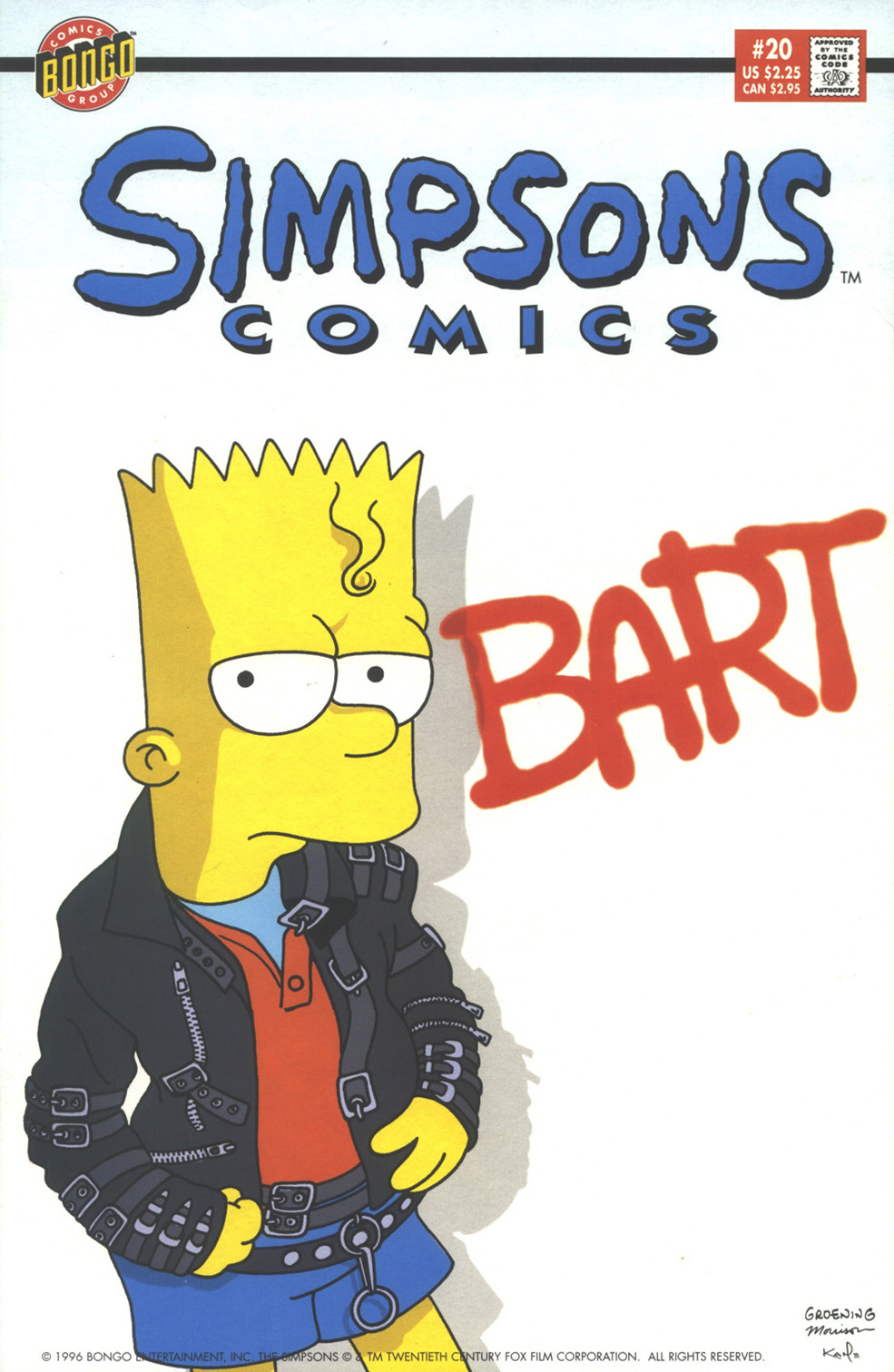 Simpsons Comics Issue #20 - Page 1
