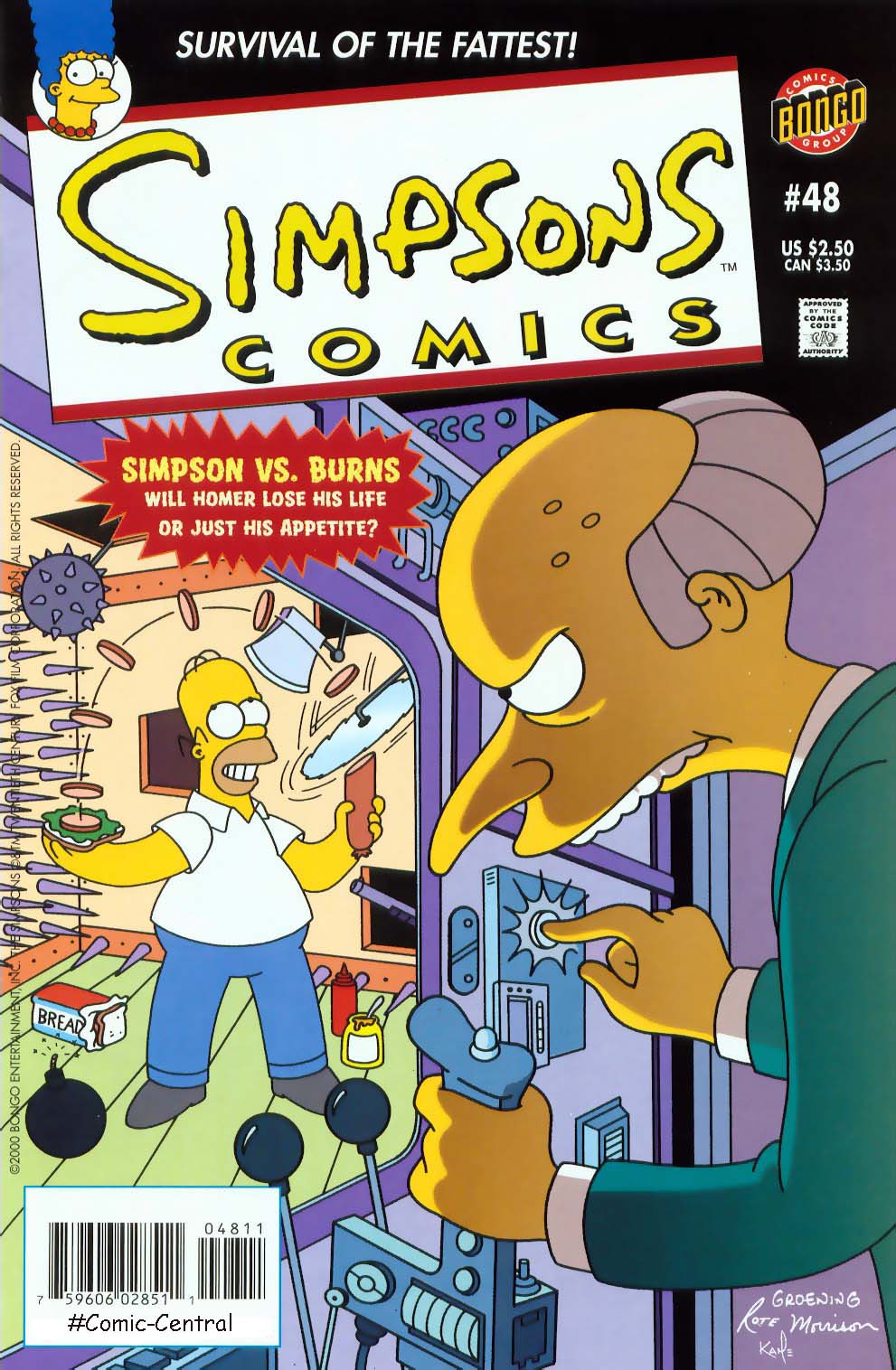 Simpsons Comics Issue #48 - Page 1