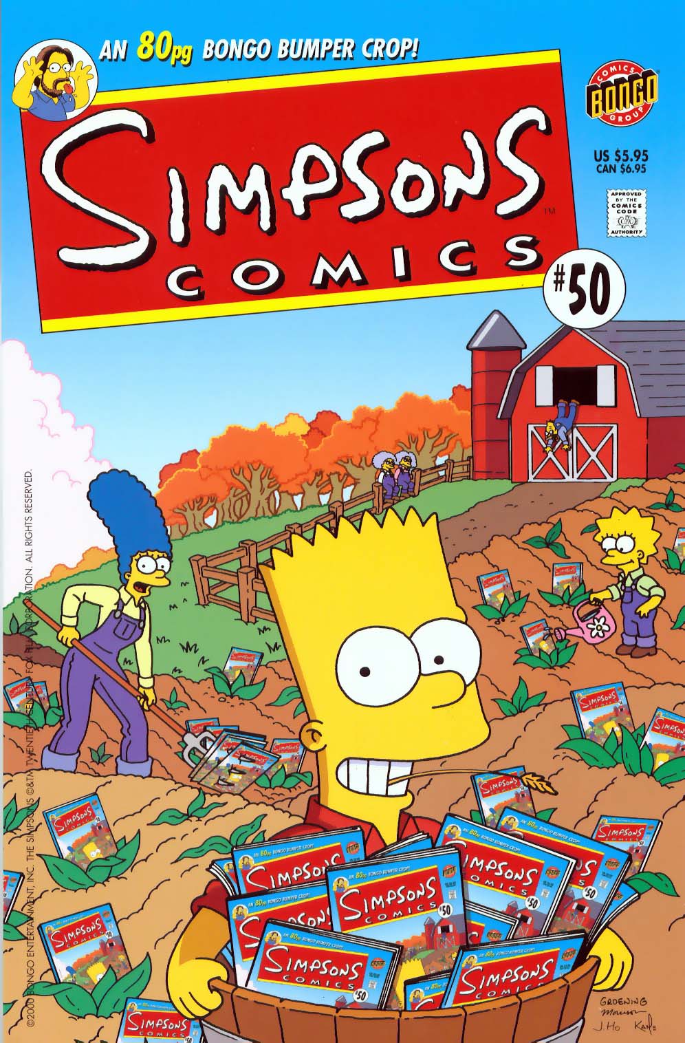 Simpsons Comics Issue #50 - Page 1