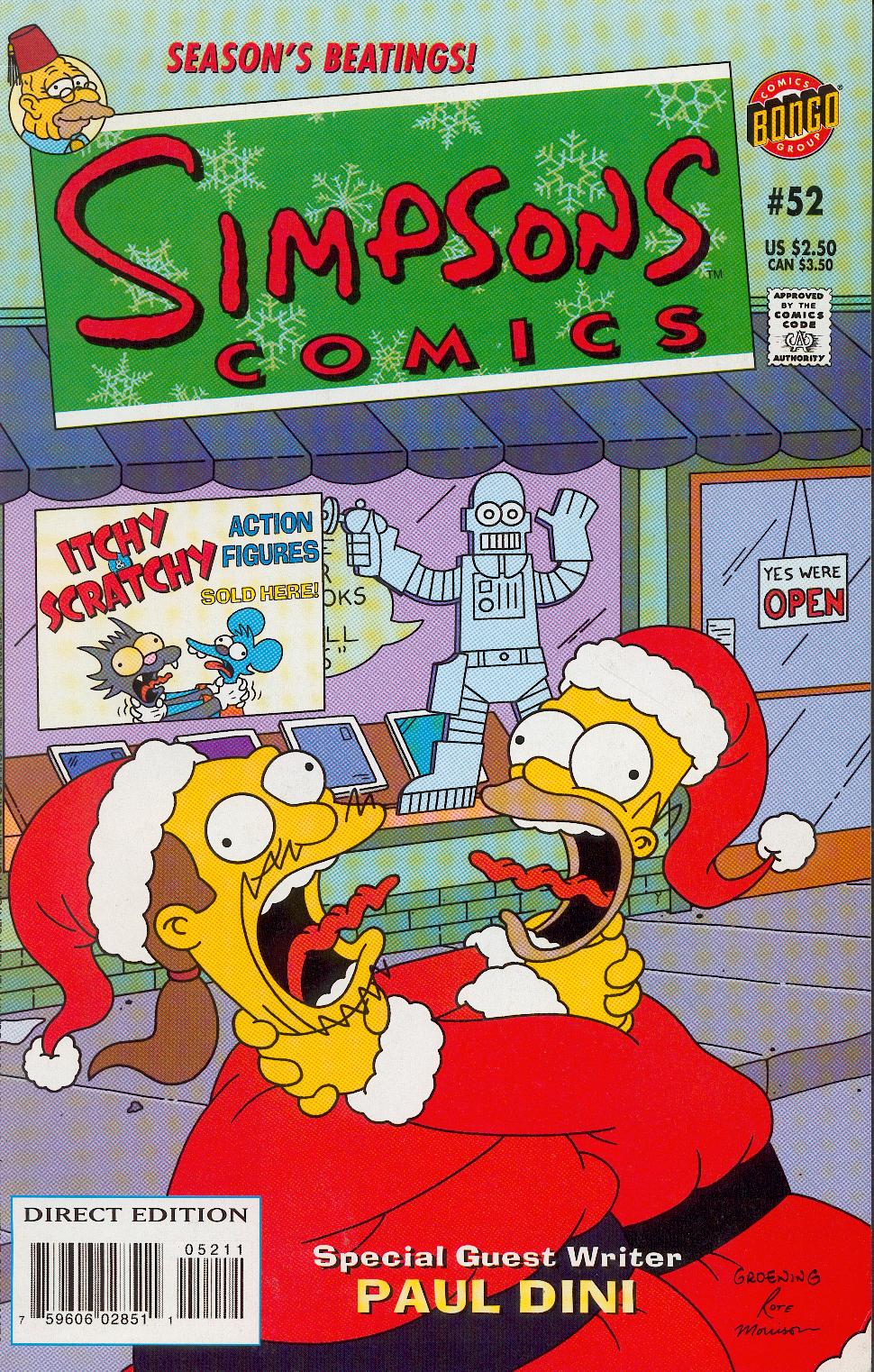 Simpsons Comics Issue #52 - Page 1