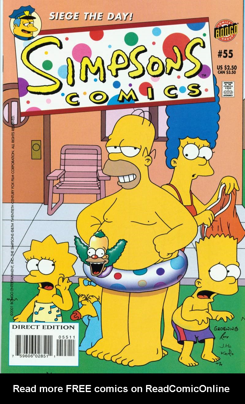 Simpsons Comics Issue #55 - Page 1