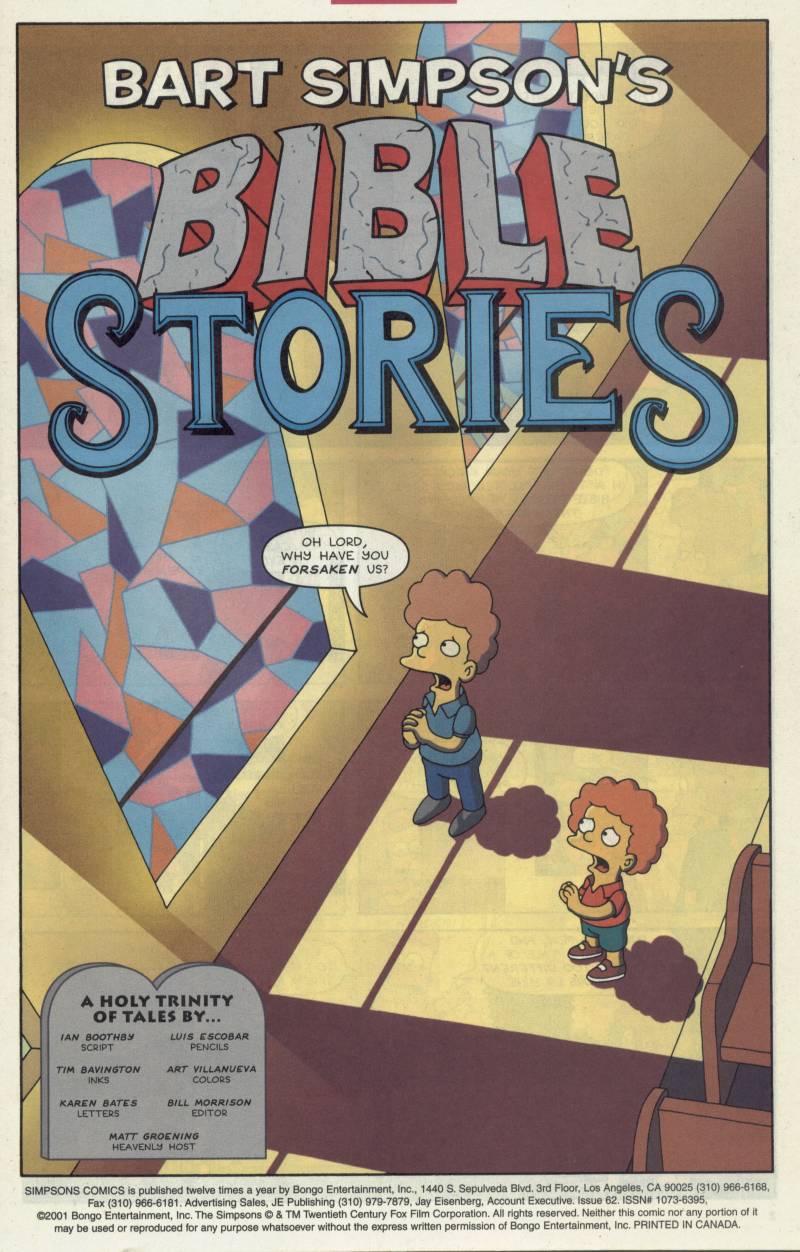 Simpsons Comics Issue #62 - Page 2