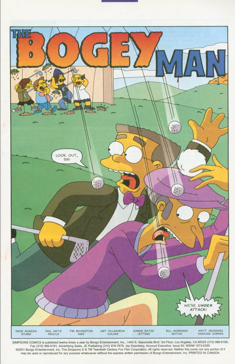 Simpsons Comics Issue #63 - Page 2