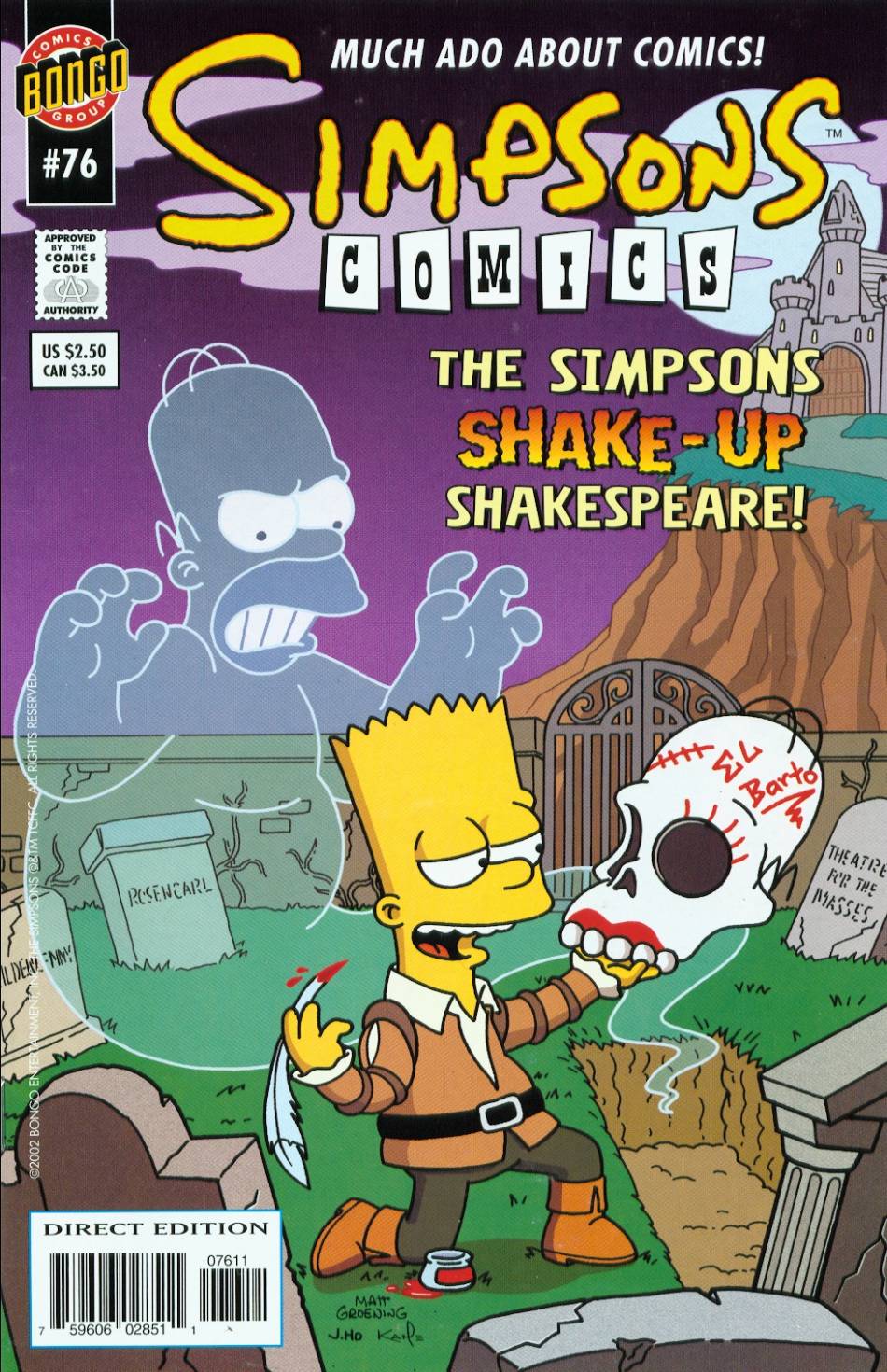 Simpsons Comics Issue #76 - Page 1