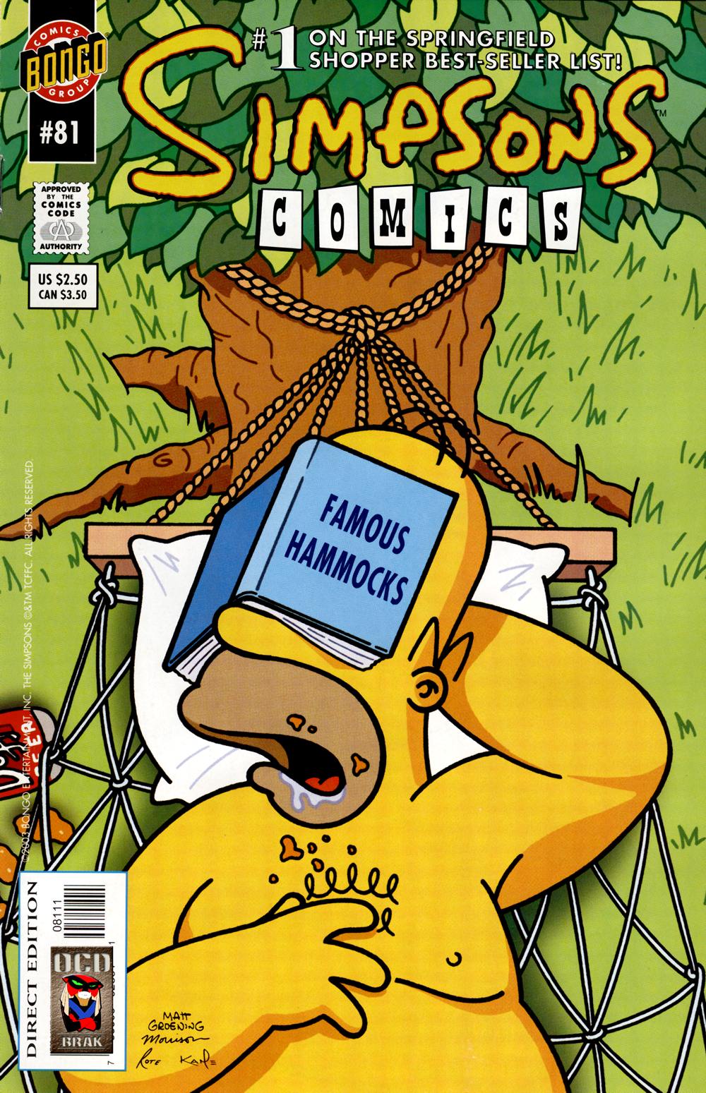 Simpsons Comics Issue #81 - Page 1