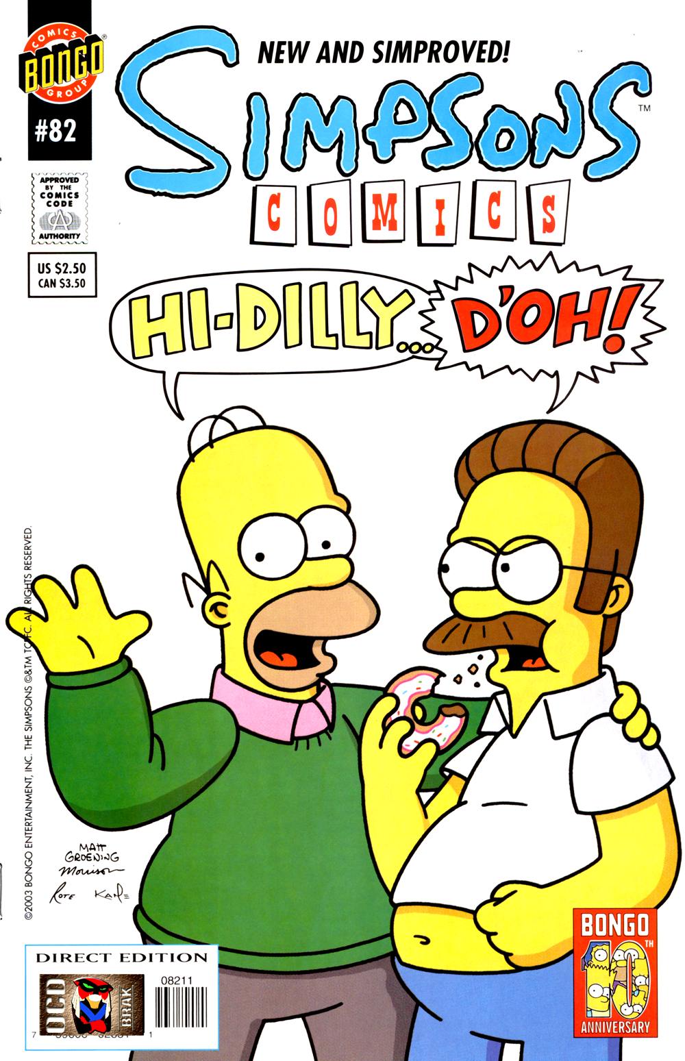 Simpsons Comics Issue #82 - Page 1