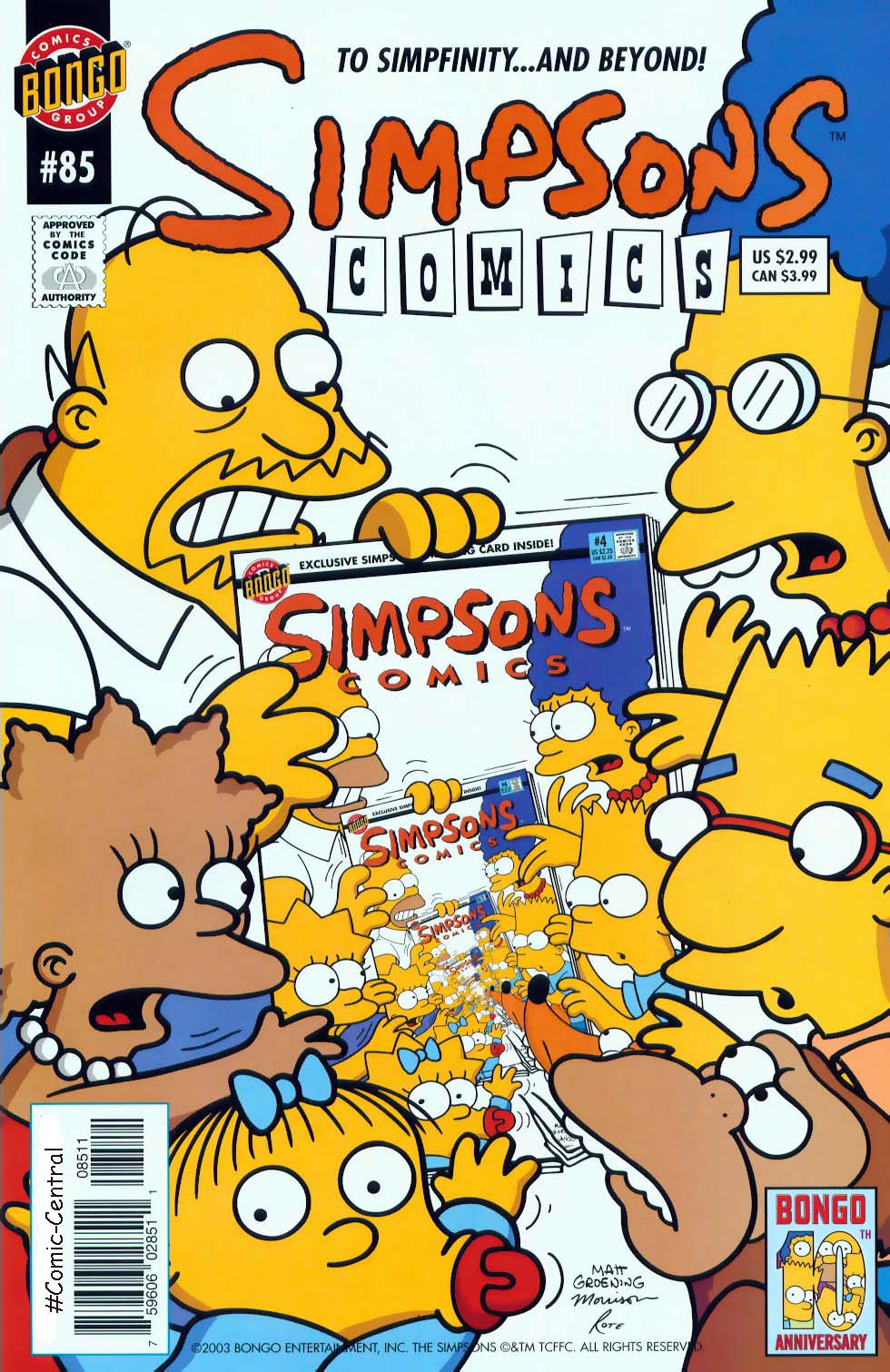 Simpsons Comics Issue #85 - Page 1