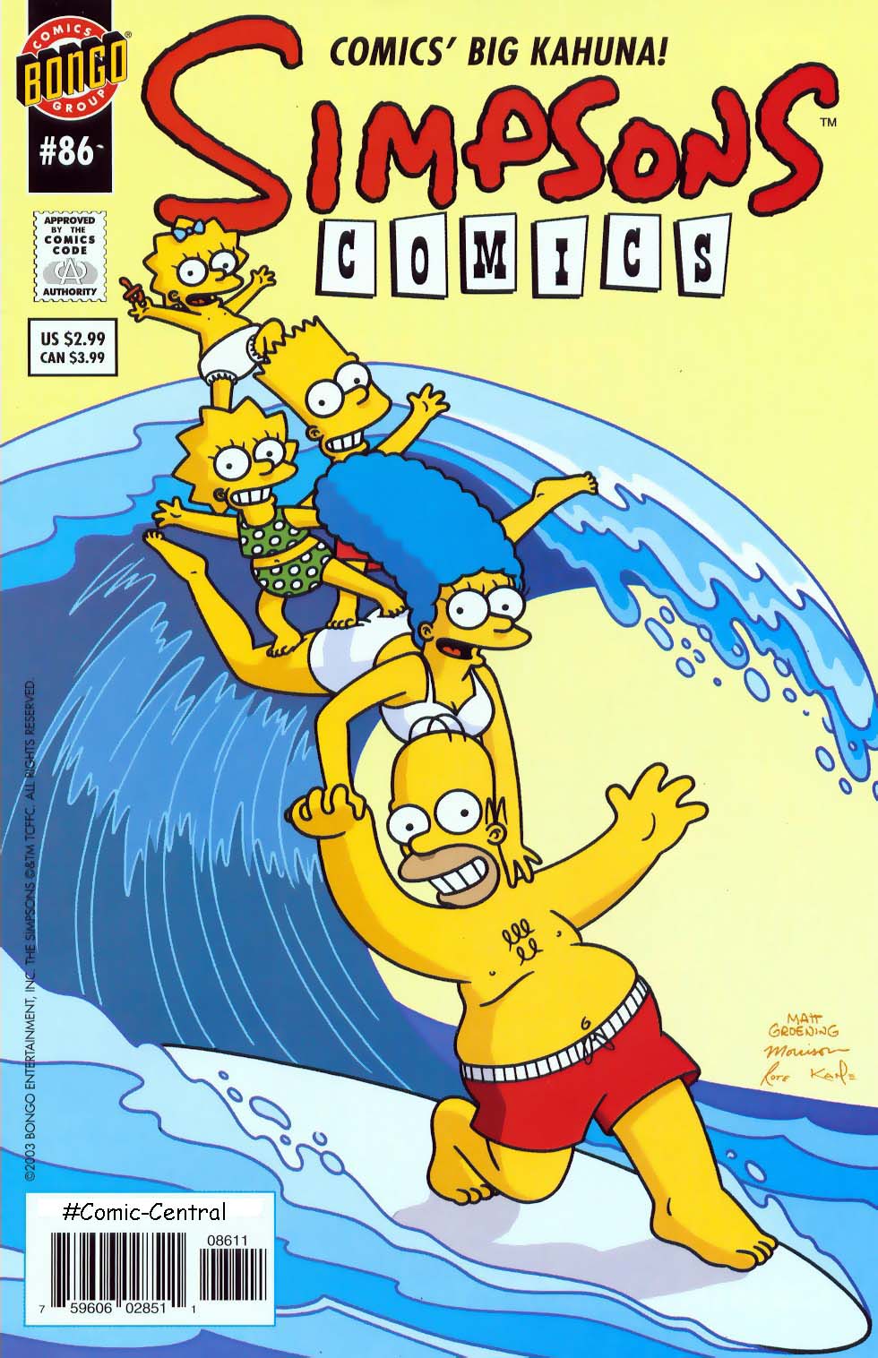 Simpsons Comics Issue #86 - Page 1