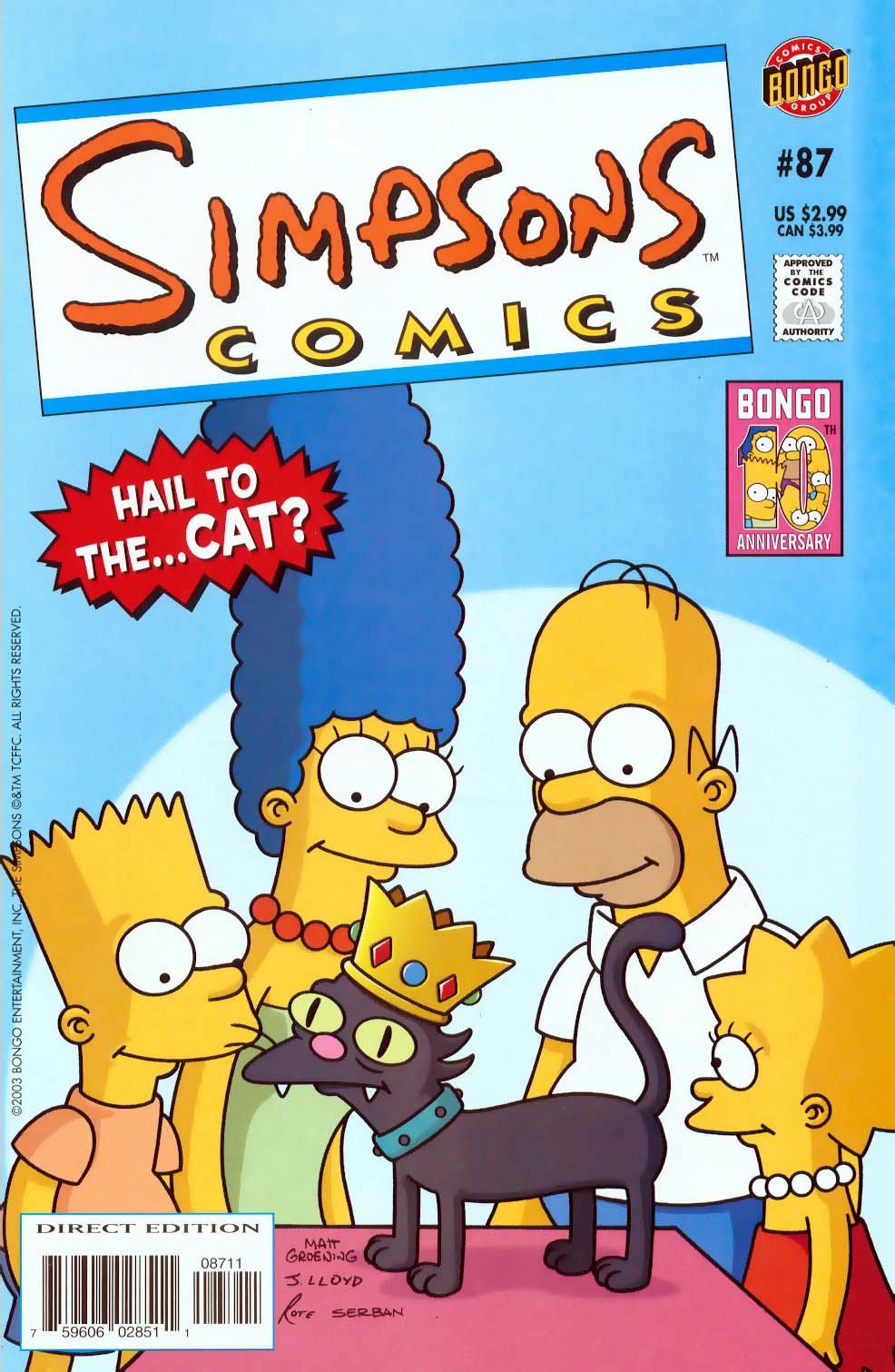 Simpsons Comics Issue #87 - Page 1