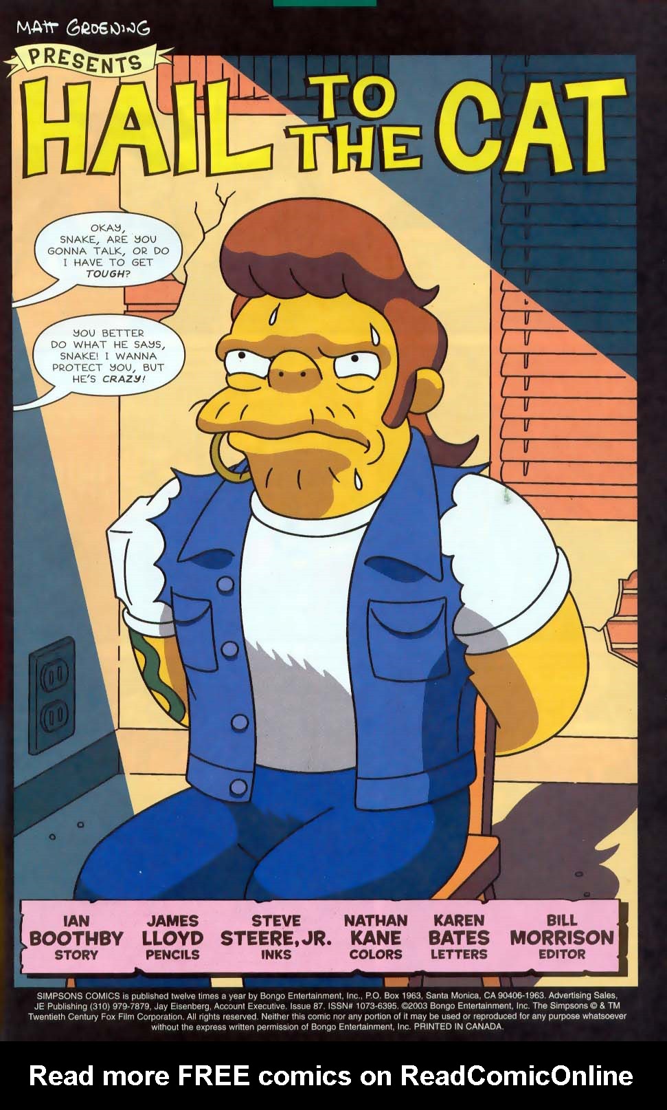 Simpsons Comics Issue #87 - Page 2