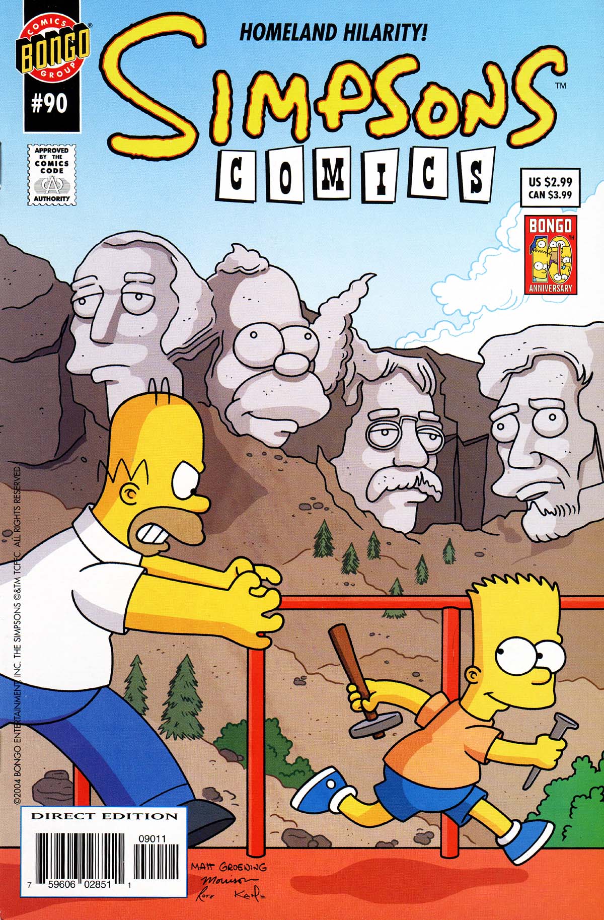 Simpsons Comics Issue #90 - Page 1