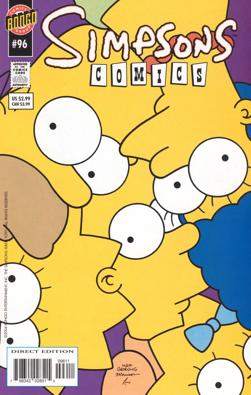 Simpsons Comics Issue #96 - Page 1