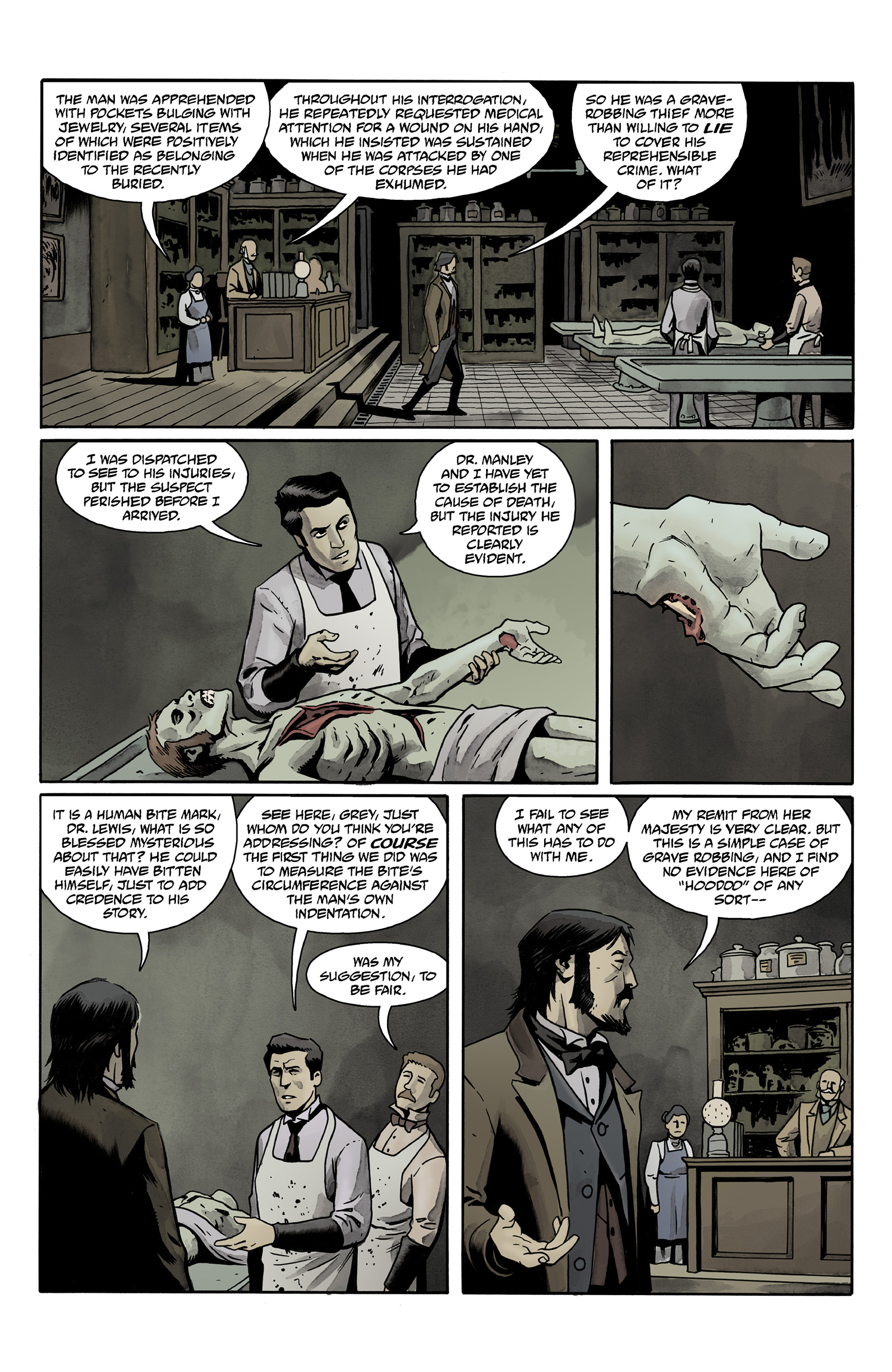 Sir Edward Grey, Witchfinder: City of the Dead Issue #1 - Page 9