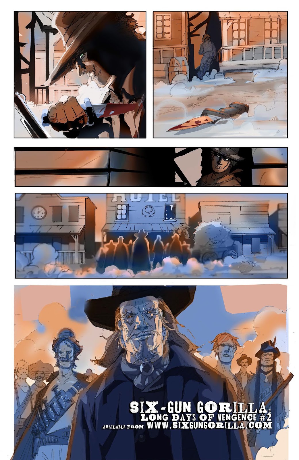 Six-Gun Gorilla: Long Days of Vengeance Issue #1 - Page 26