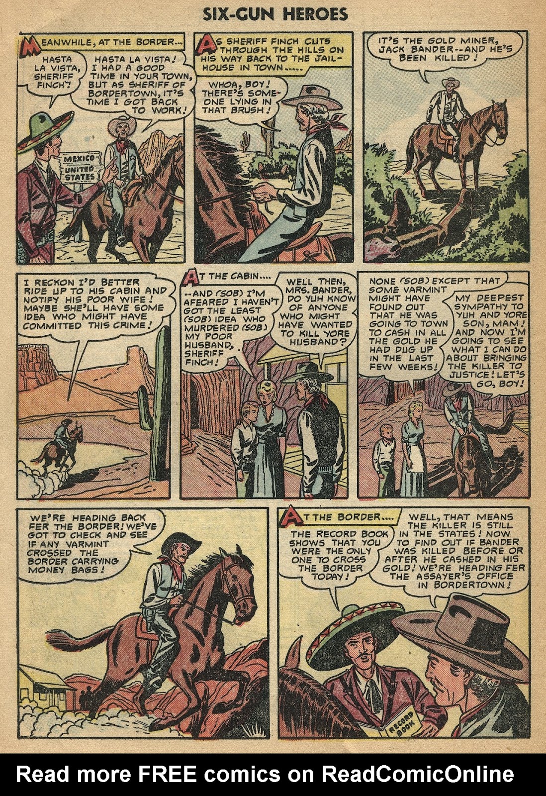 Six-Gun Heroes Issue #28 - Page 10