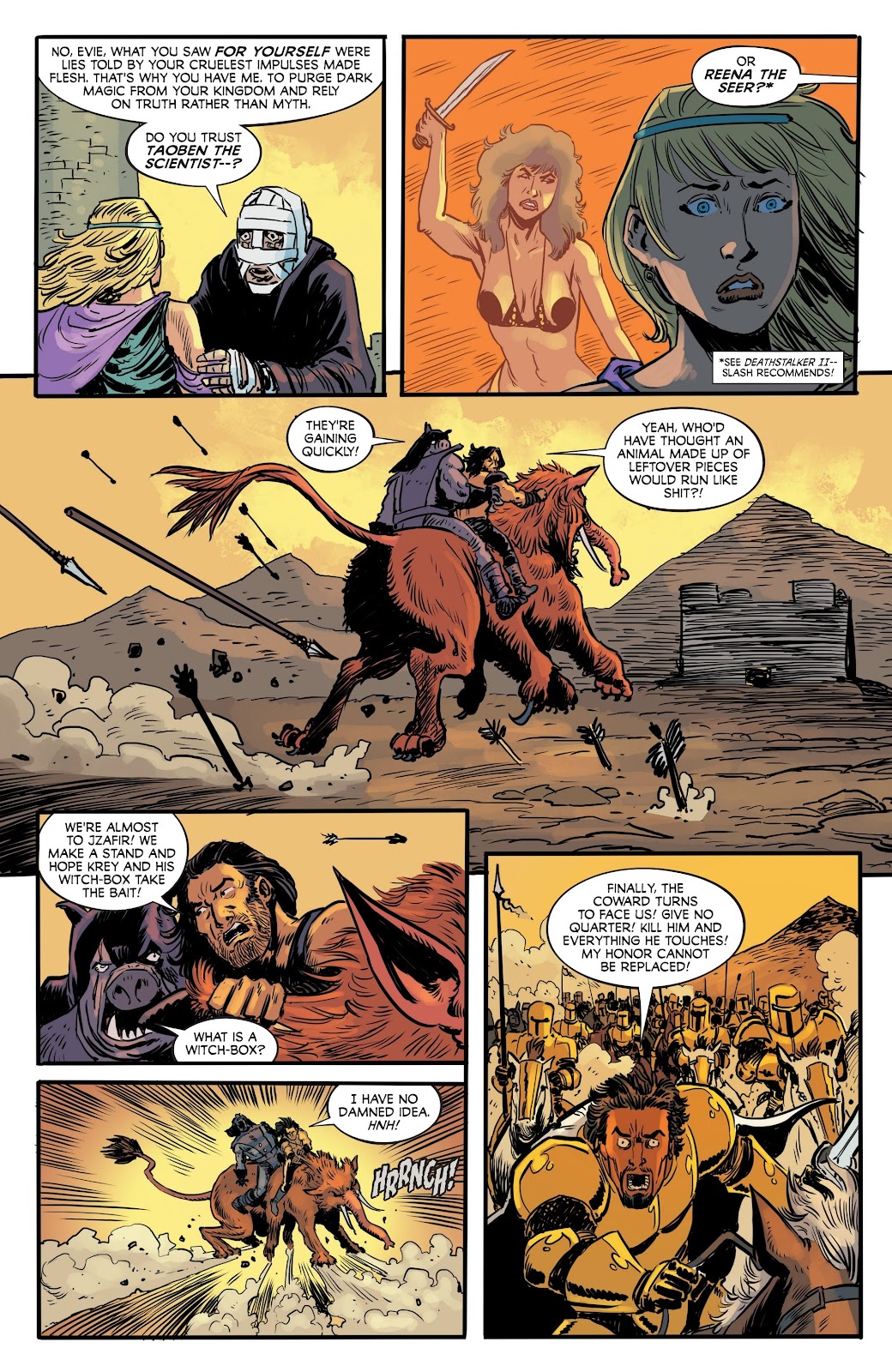 Slash Presents: Deathstalker Issue #3 - Page 22