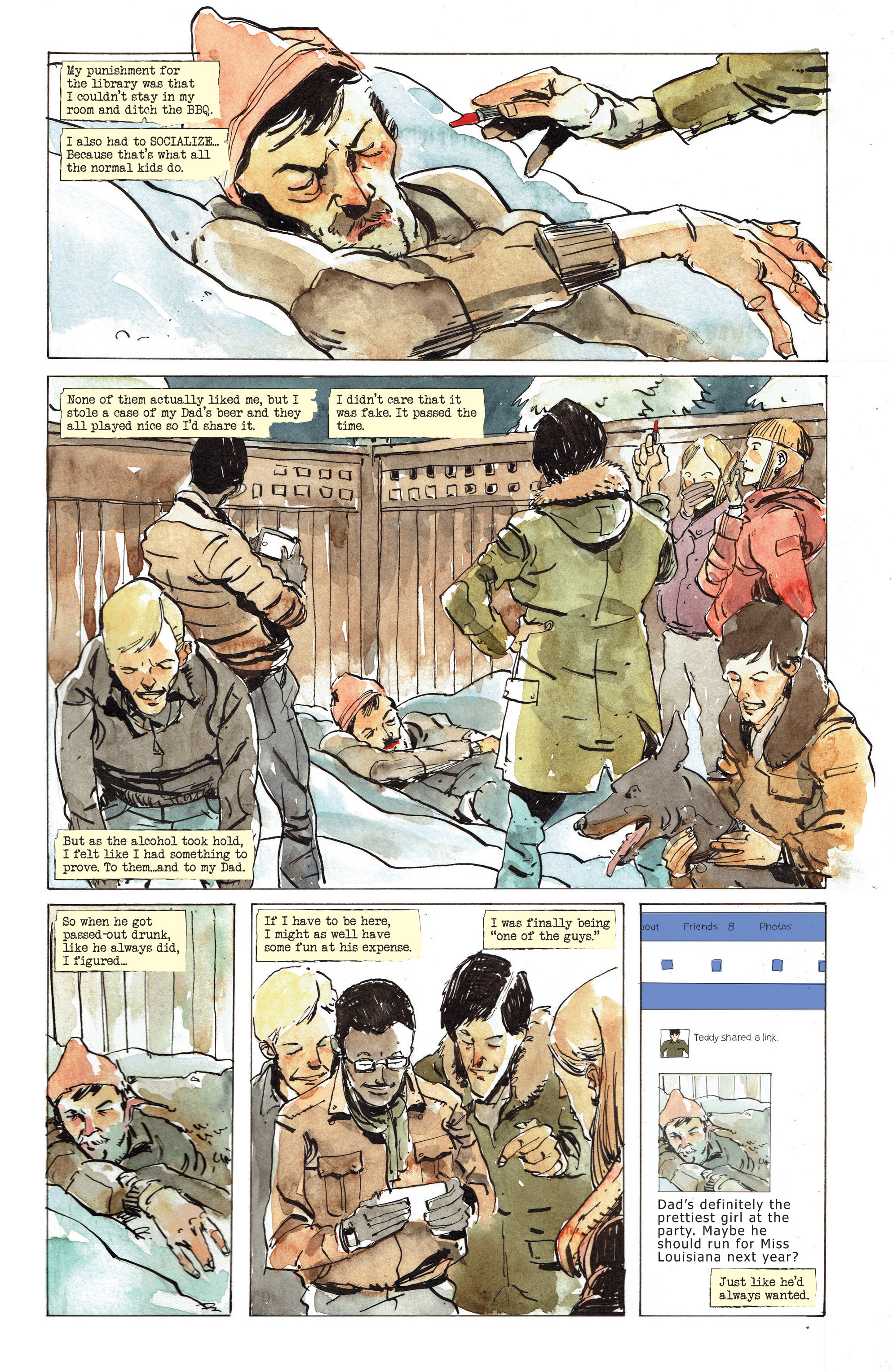 Snow Blind Issue #1 - Page 8