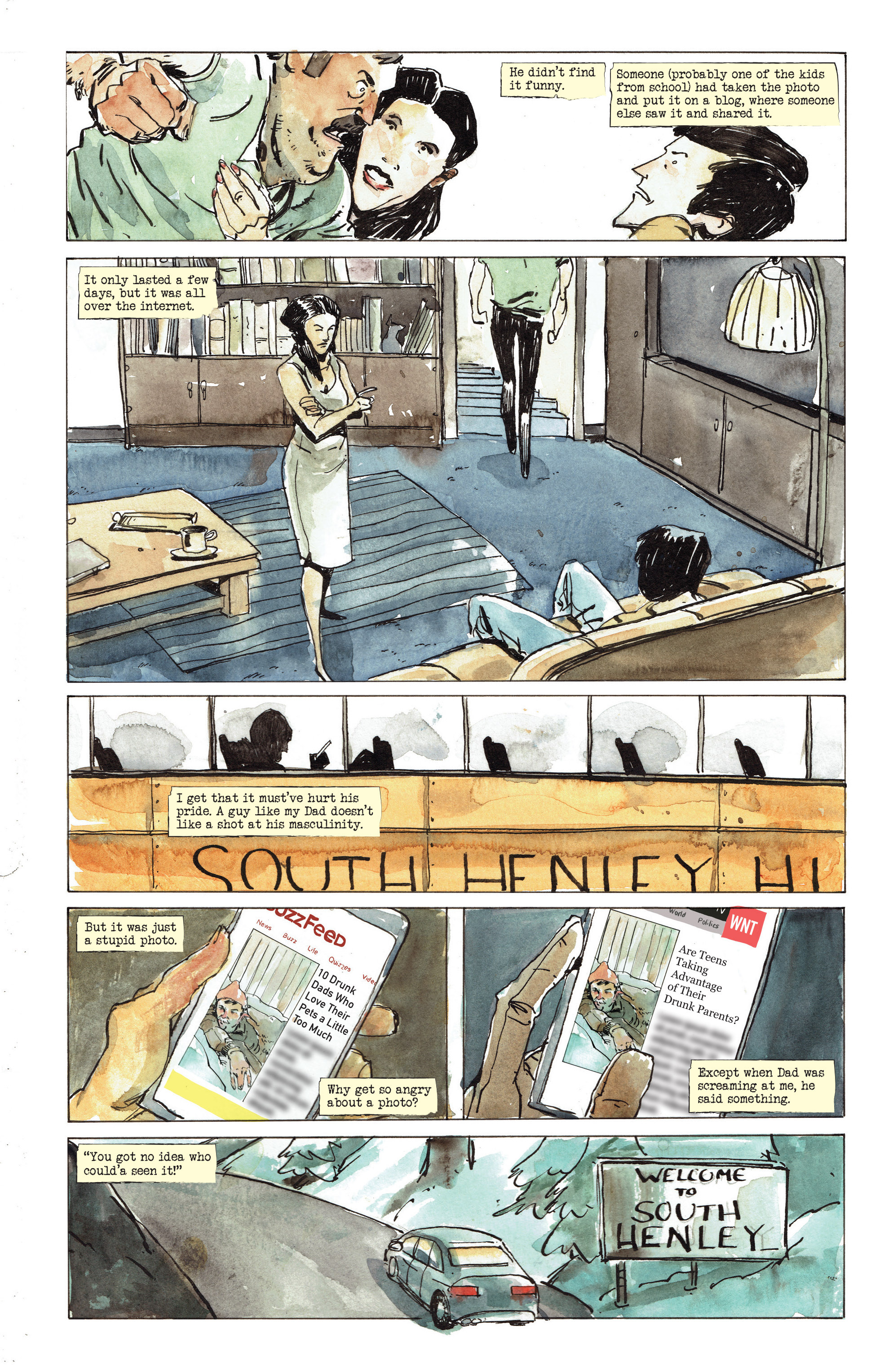 Snow Blind Issue #1 - Page 9