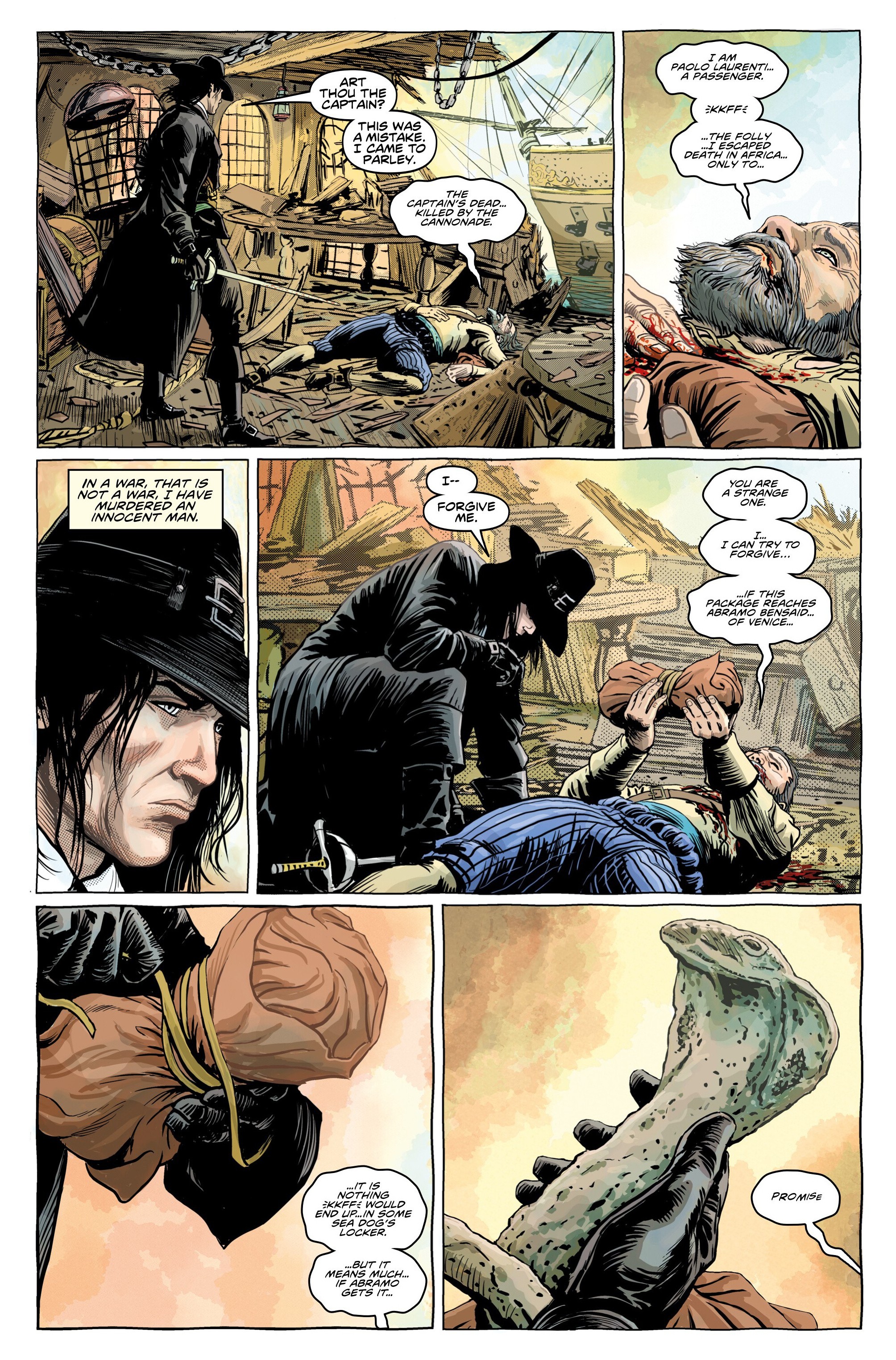 Solomon Kane: The Serpent Ring Issue #1 - Page 13