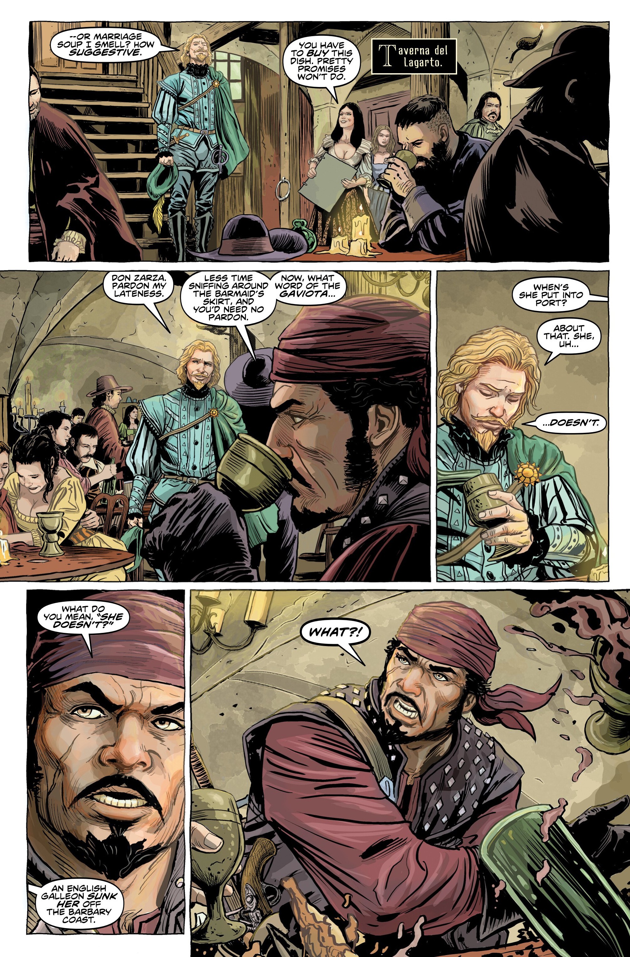 Solomon Kane: The Serpent Ring Issue #1 - Page 17