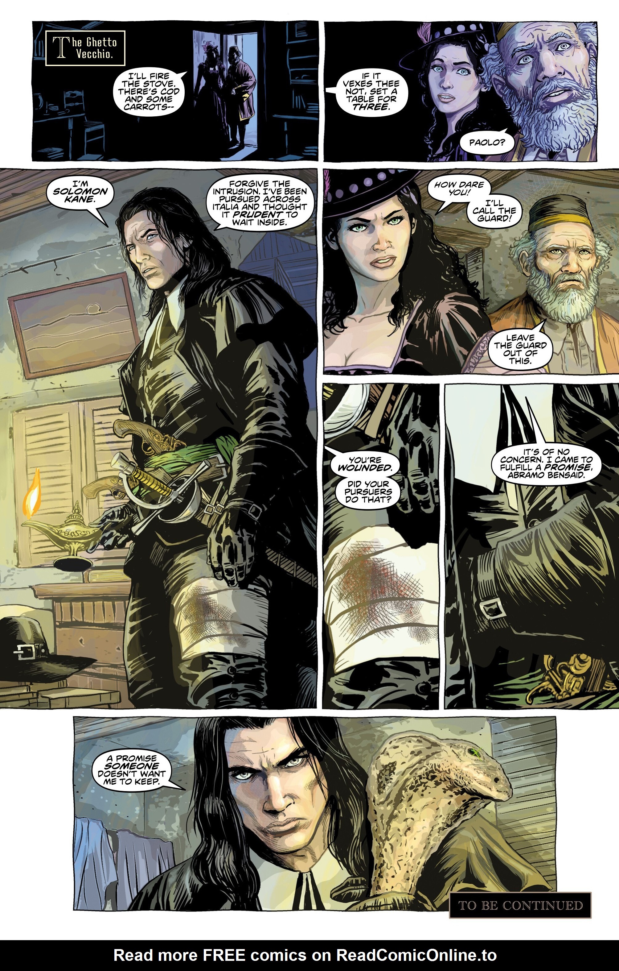 Solomon Kane: The Serpent Ring Issue #1 - Page 27