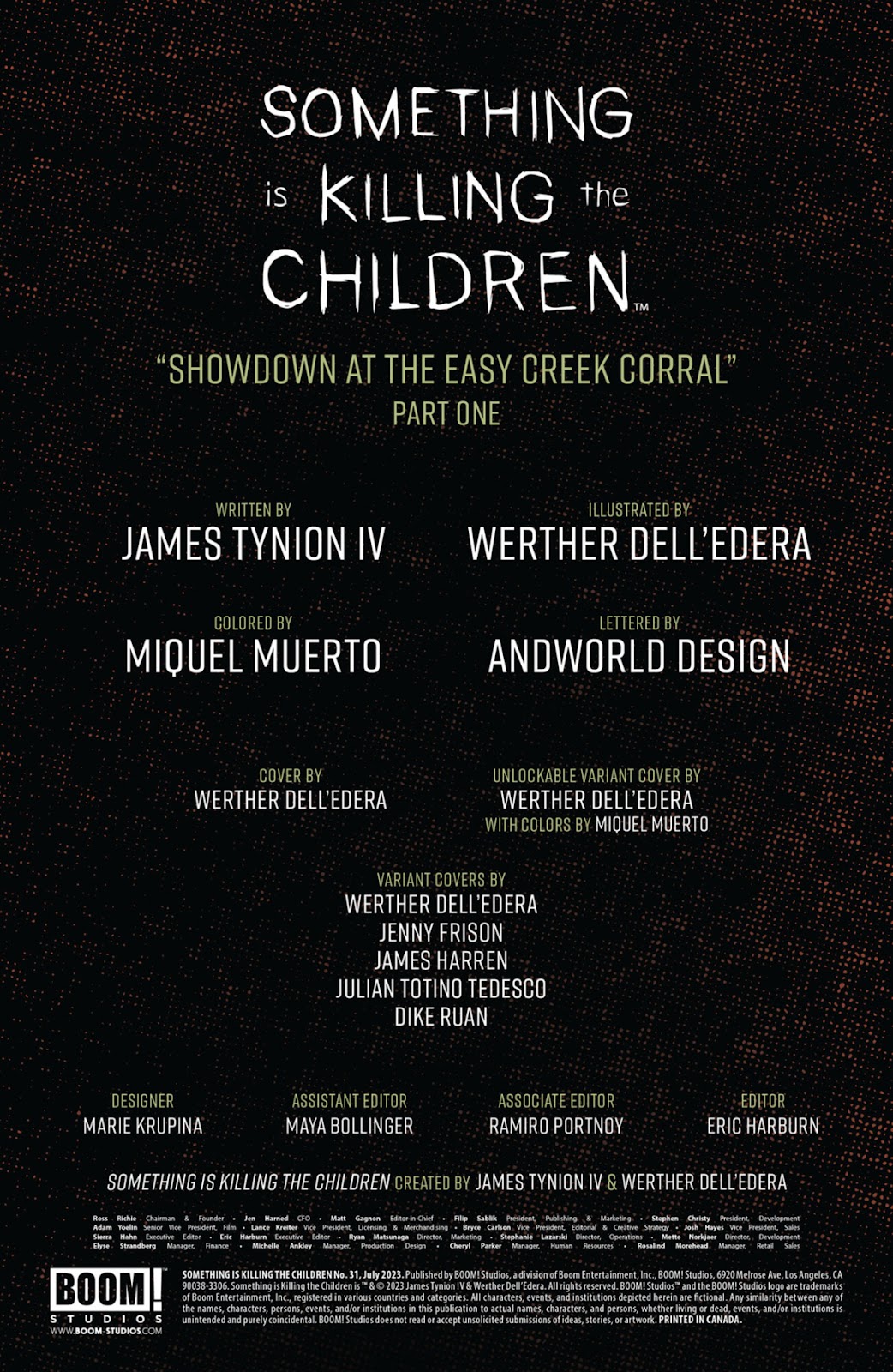 Something is Killing the Children Issue #31 - Page 25