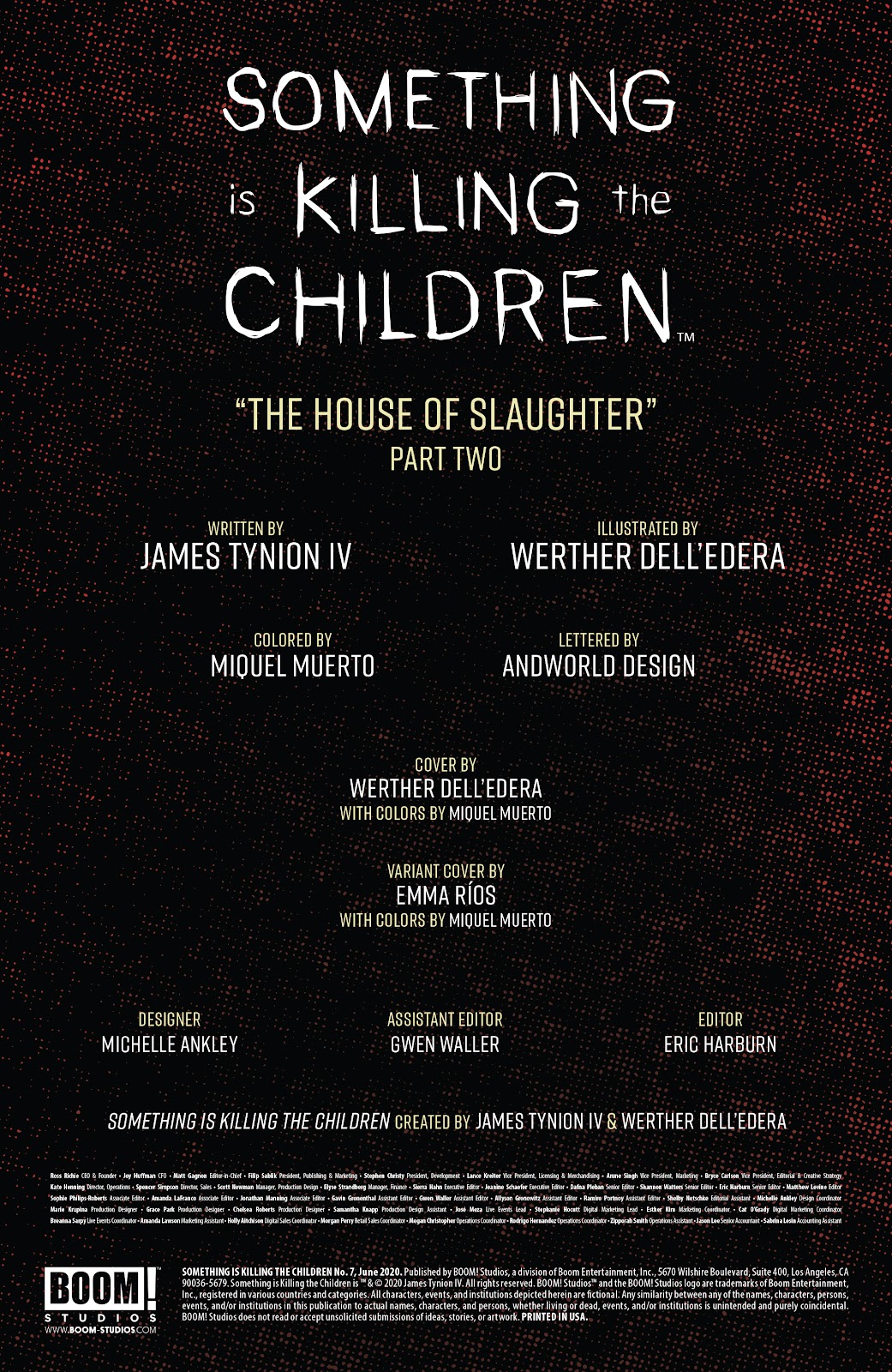 Something is Killing the Children Issue #7 - Page 2