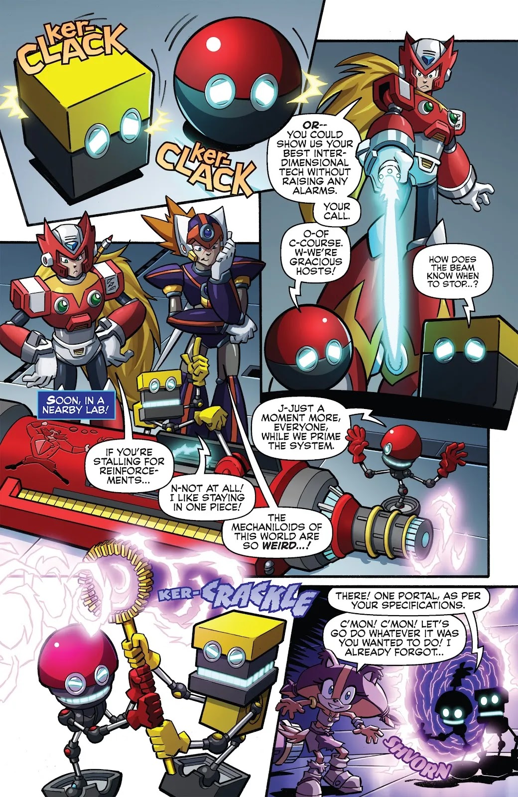 Sonic Mega Man Worlds Unite Vol 1 Part 2 - Page 9