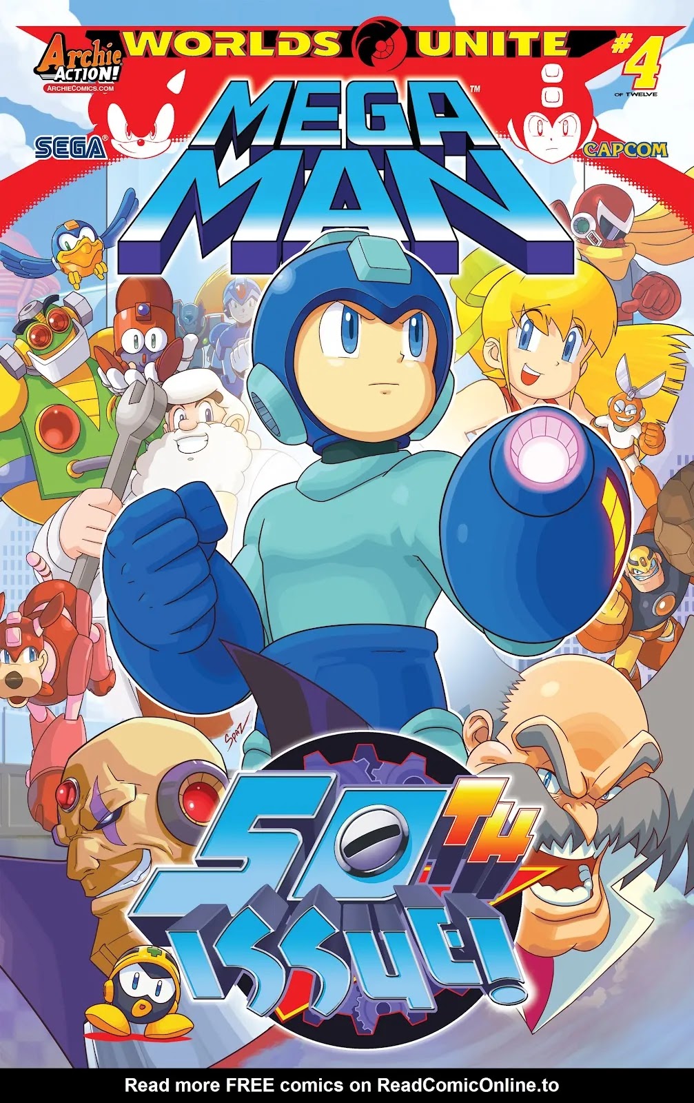 Sonic Mega Man Worlds Unite Vol 1 Part 4 - Page 1