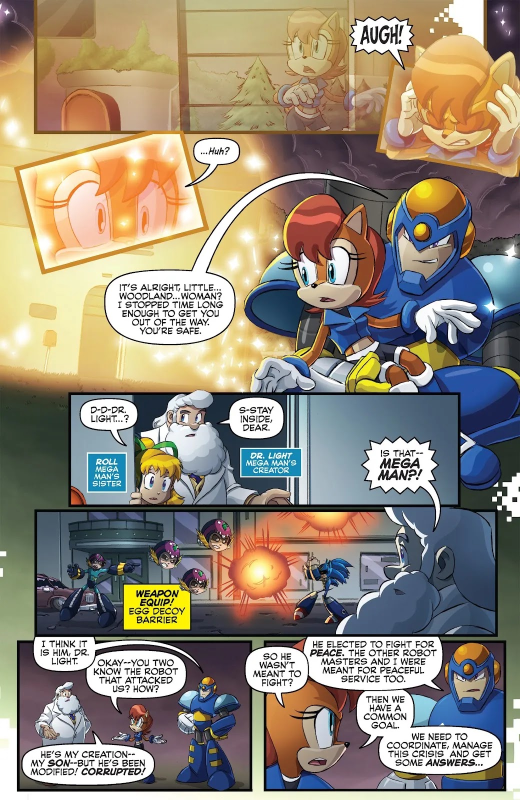 Sonic Mega Man Worlds Unite Vol 1 Part 4 - Page 8