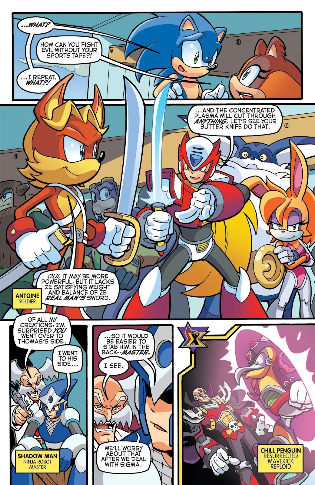 Sonic Mega Man Worlds Unite Vol 2 Part 1 - Page 18