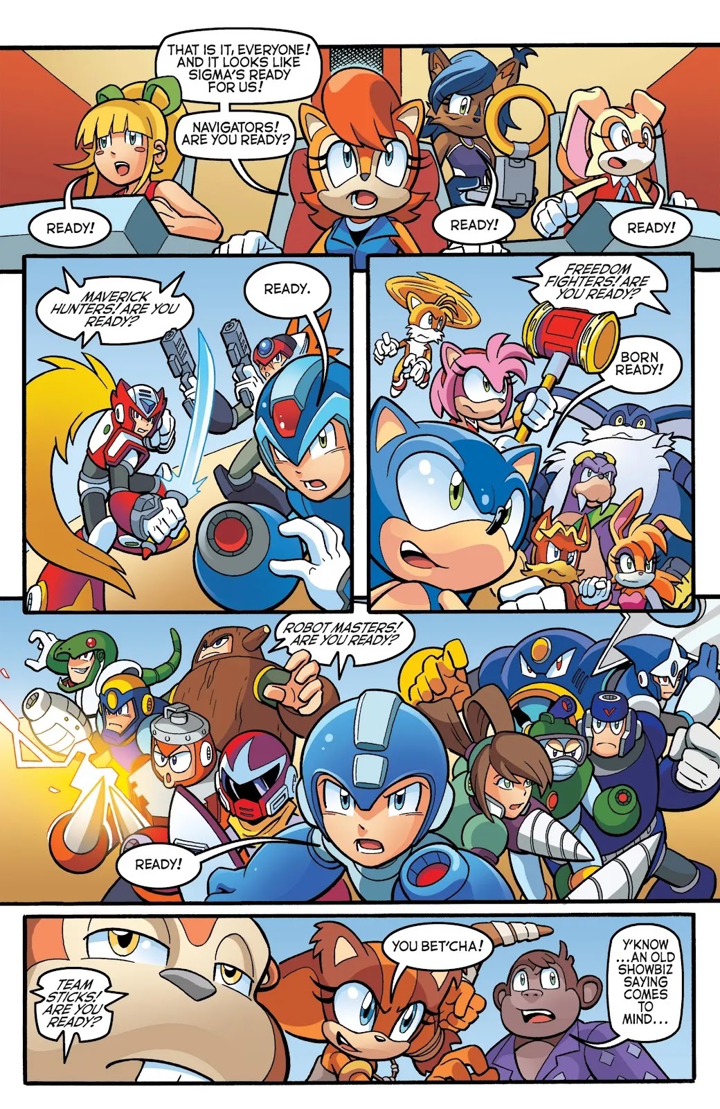 Sonic Mega Man Worlds Unite Vol 2 Part 1 - Page 20