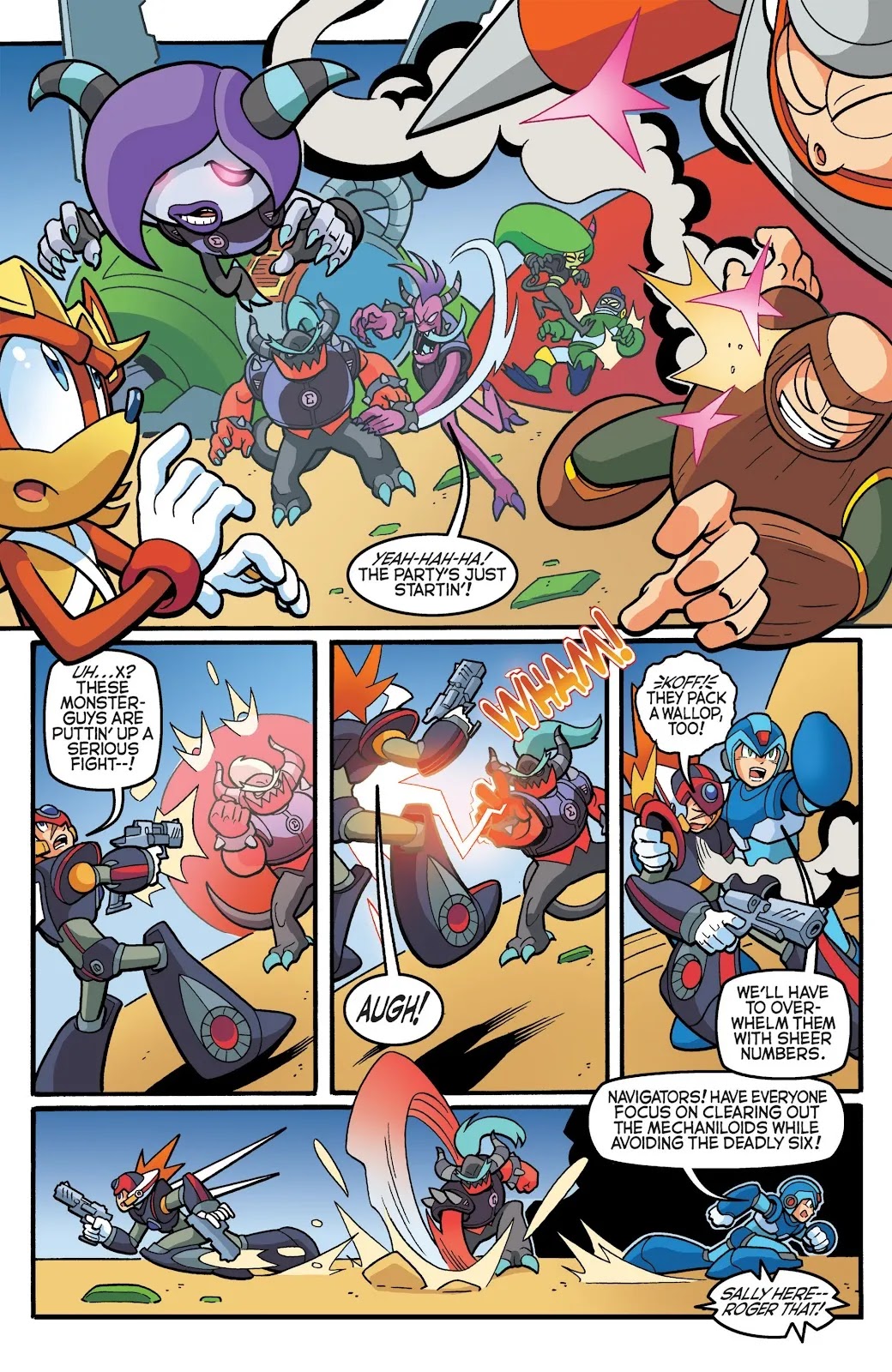Sonic Mega Man Worlds Unite Vol 2 Part 2 - Page 12