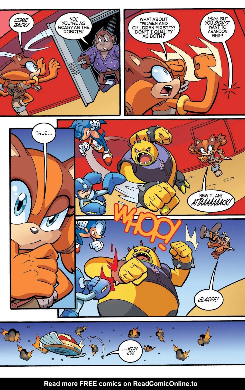 Sonic Mega Man Worlds Unite Vol 2 Part 2 - Page 14