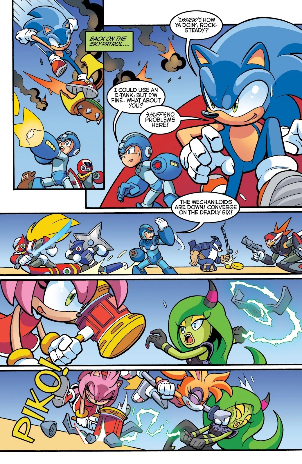 Sonic Mega Man Worlds Unite Vol 2 Part 2 - Page 17