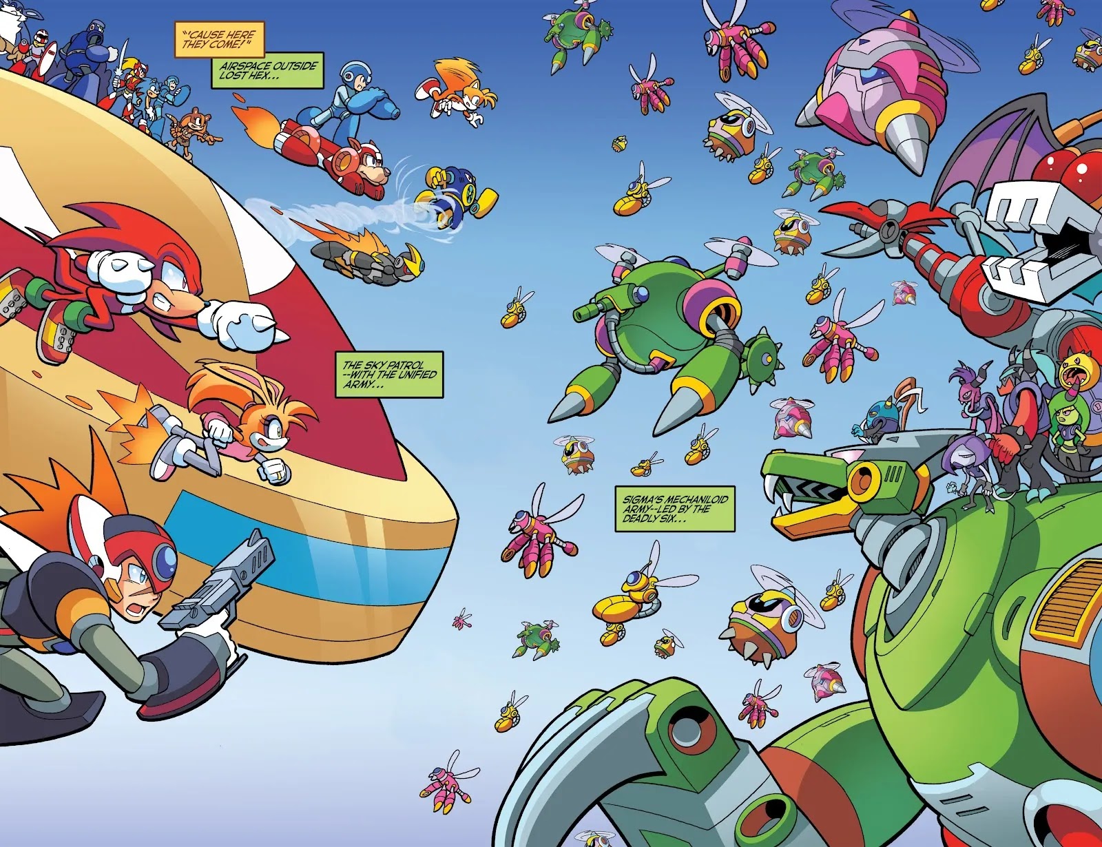 Sonic Mega Man Worlds Unite Vol 2 Part 2 - Page 5