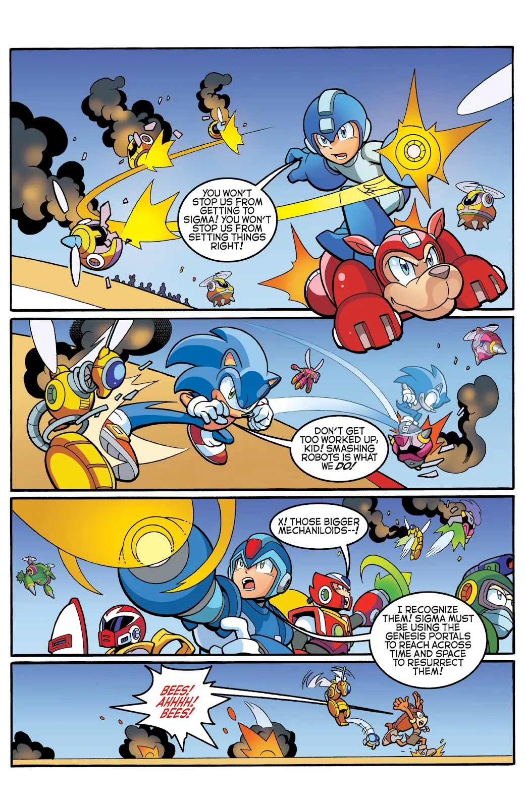 Sonic Mega Man Worlds Unite Vol 2 Part 2 - Page 6