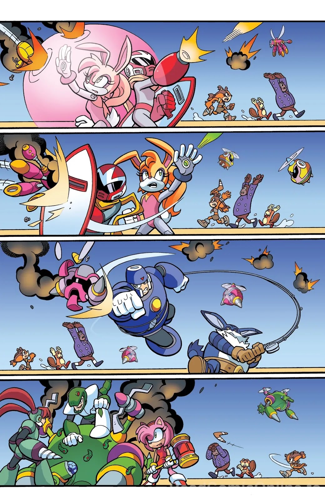 Sonic Mega Man Worlds Unite Vol 2 Part 2 - Page 8