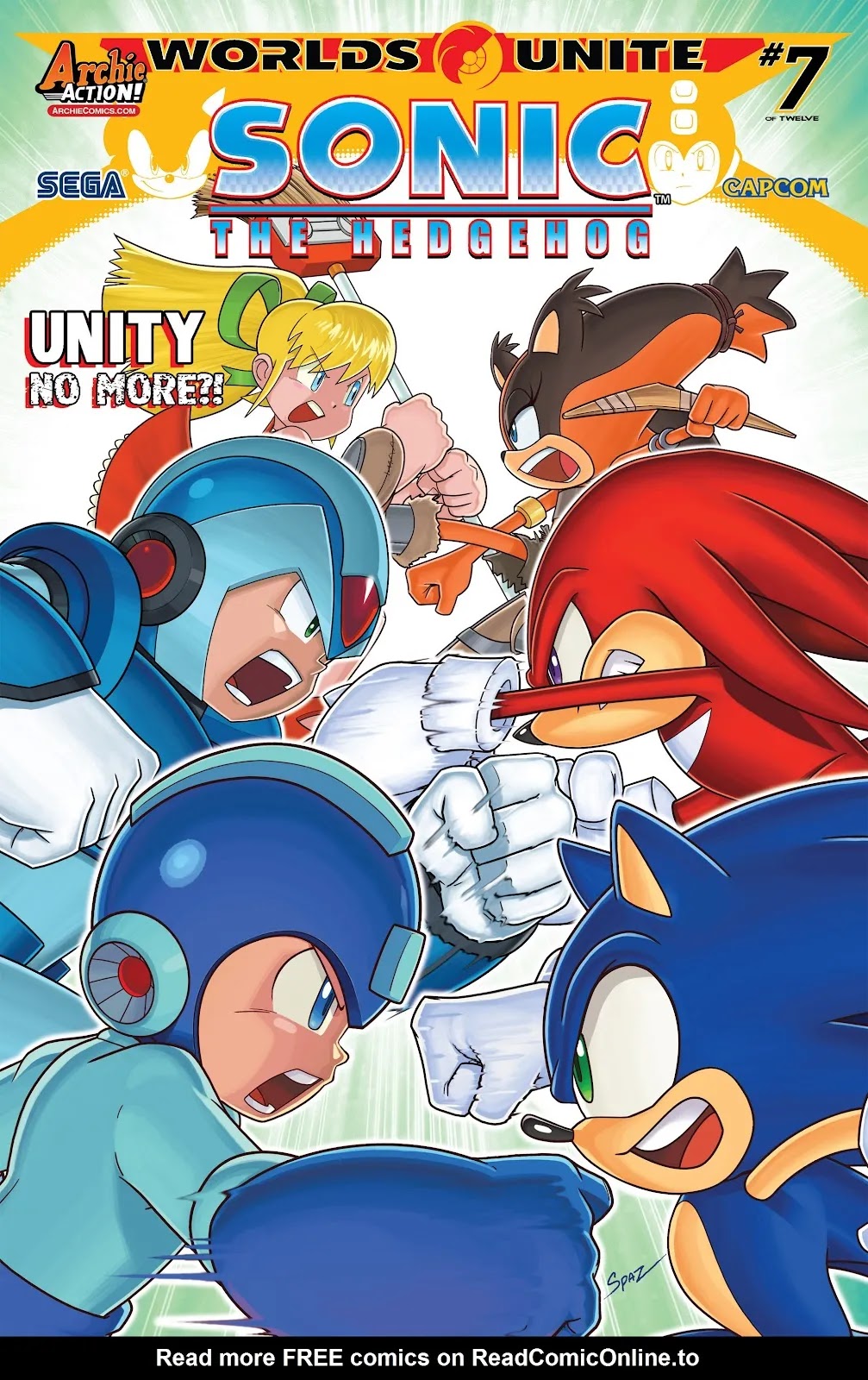 Sonic Mega Man Worlds Unite Vol 2 Part 3 - Page 1