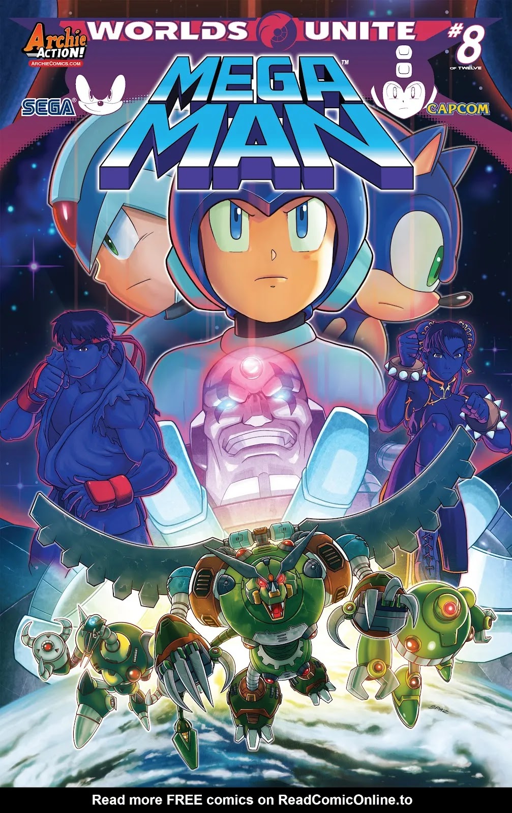 Sonic Mega Man Worlds Unite Vol 2 Part 4 - Page 1